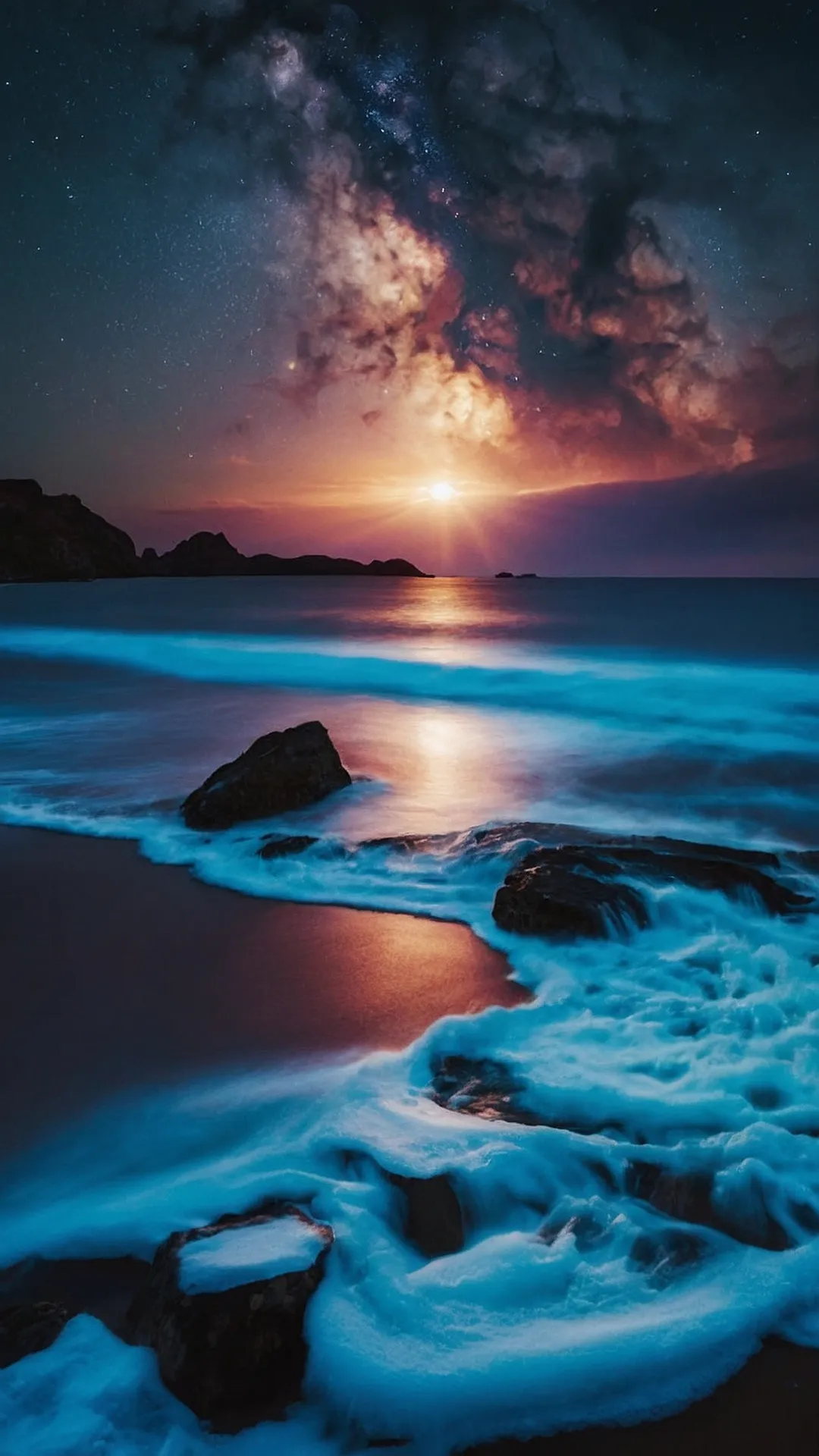 Milky Way's Embrace: