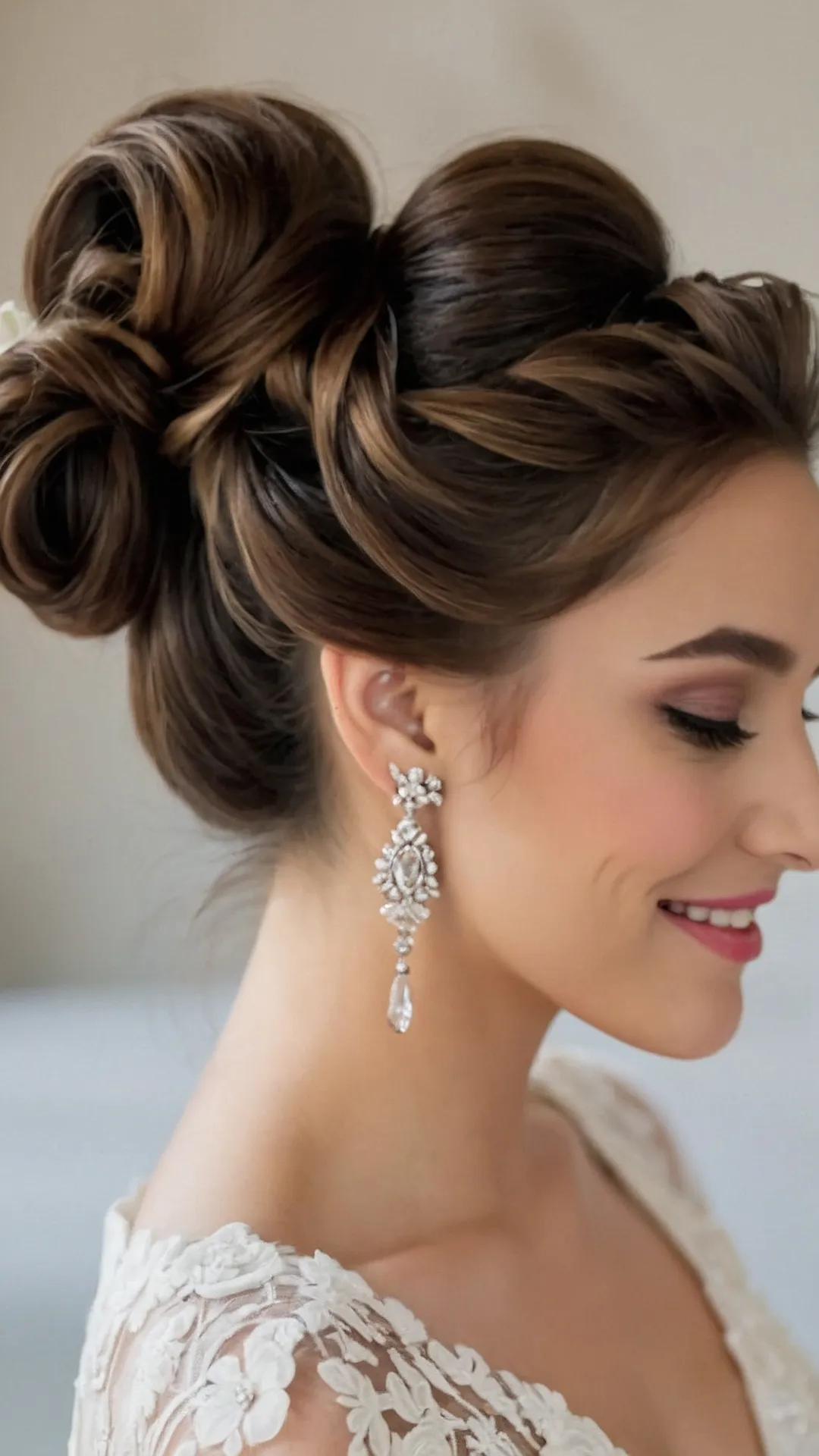 Bridal Bun Style