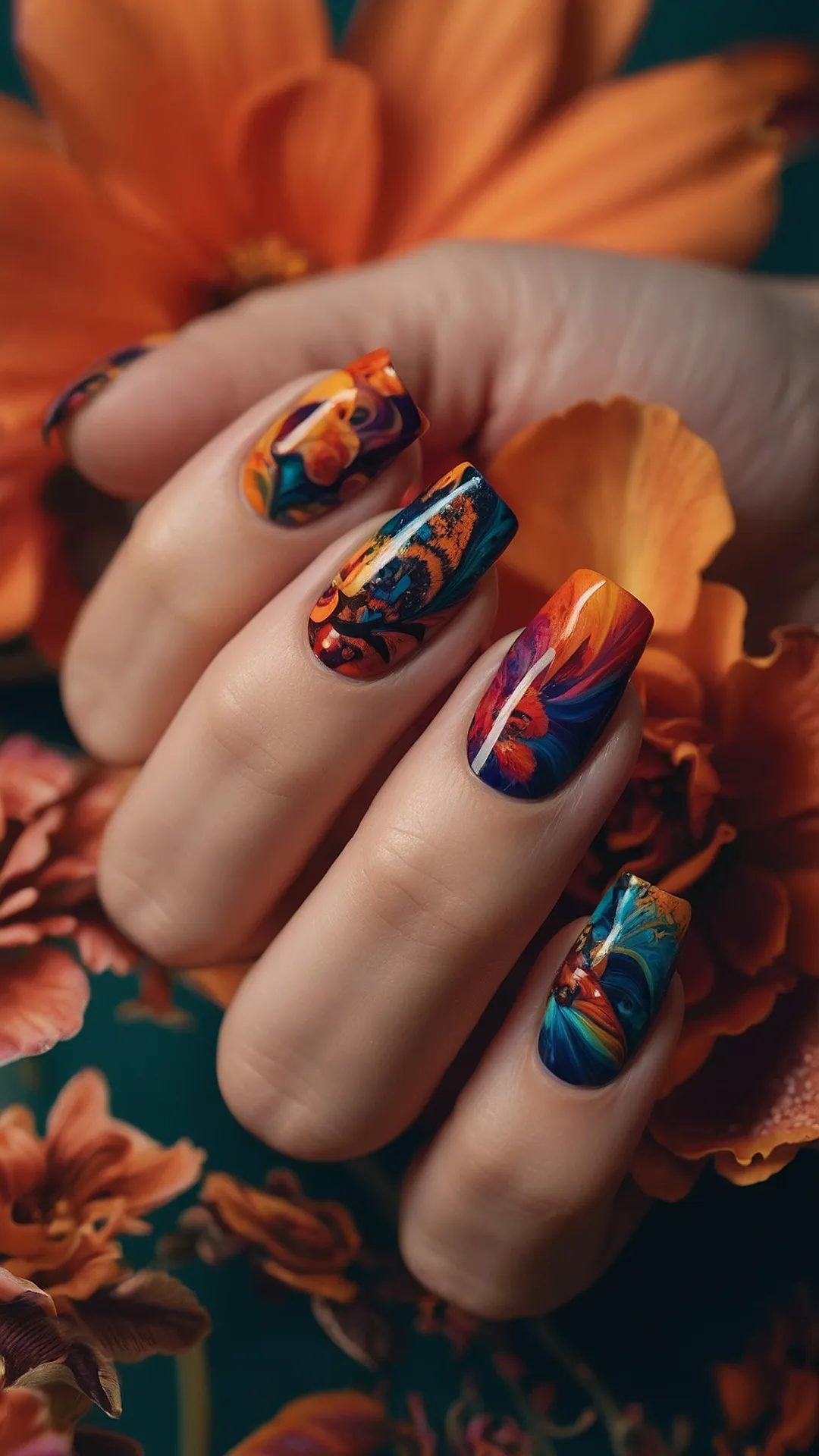 Autumn Aura: November's Nail-tastic Vibes