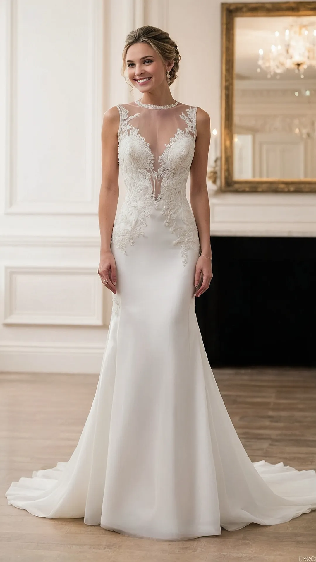 Snazzy Sheath: Wedding Dress Chic