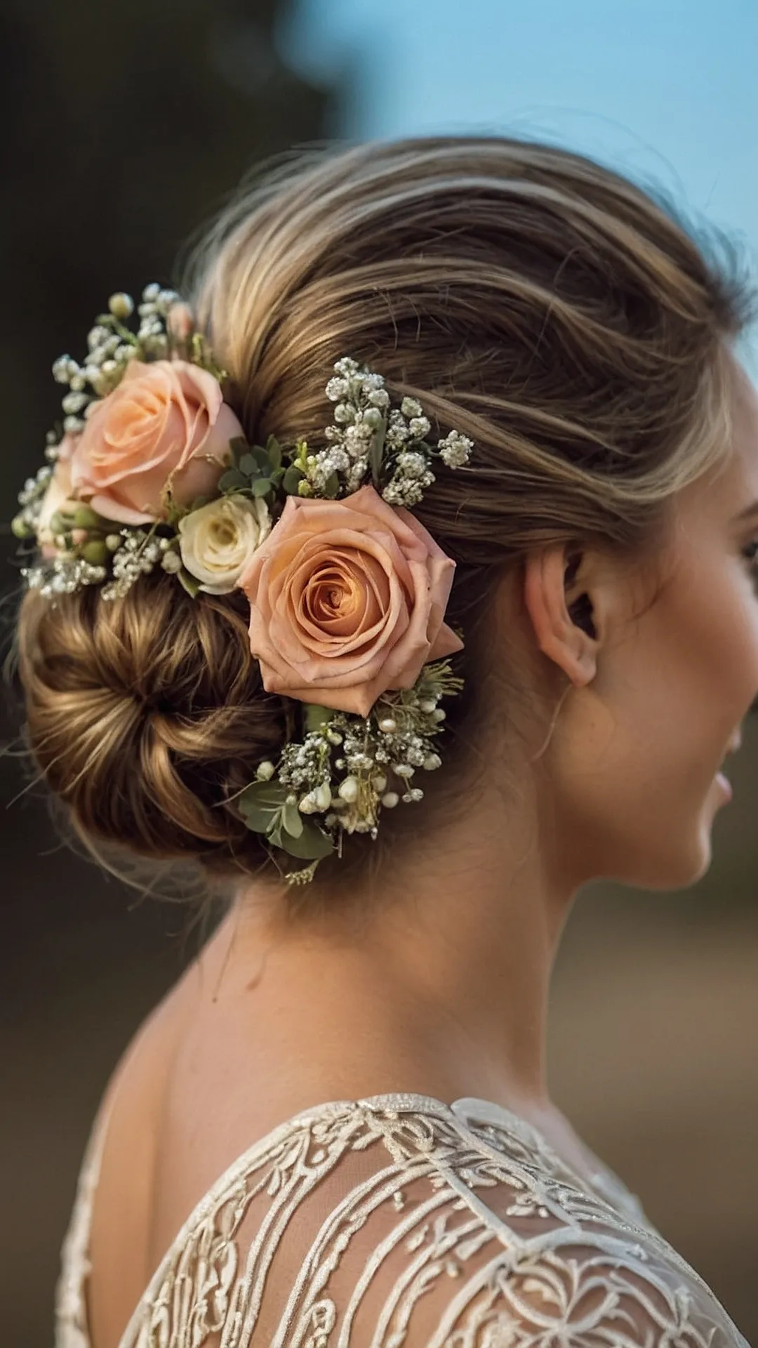 The Perfect Bridal Bun