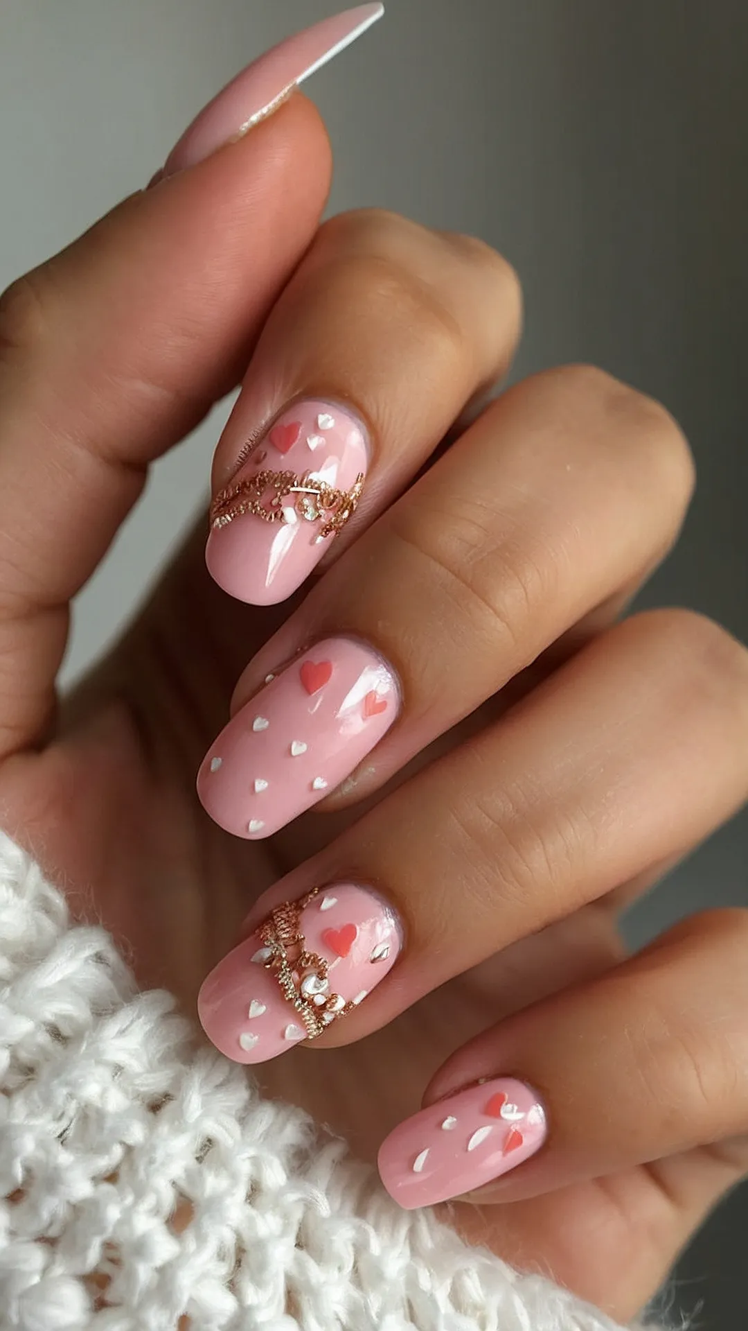 Flirty Valentine Nails