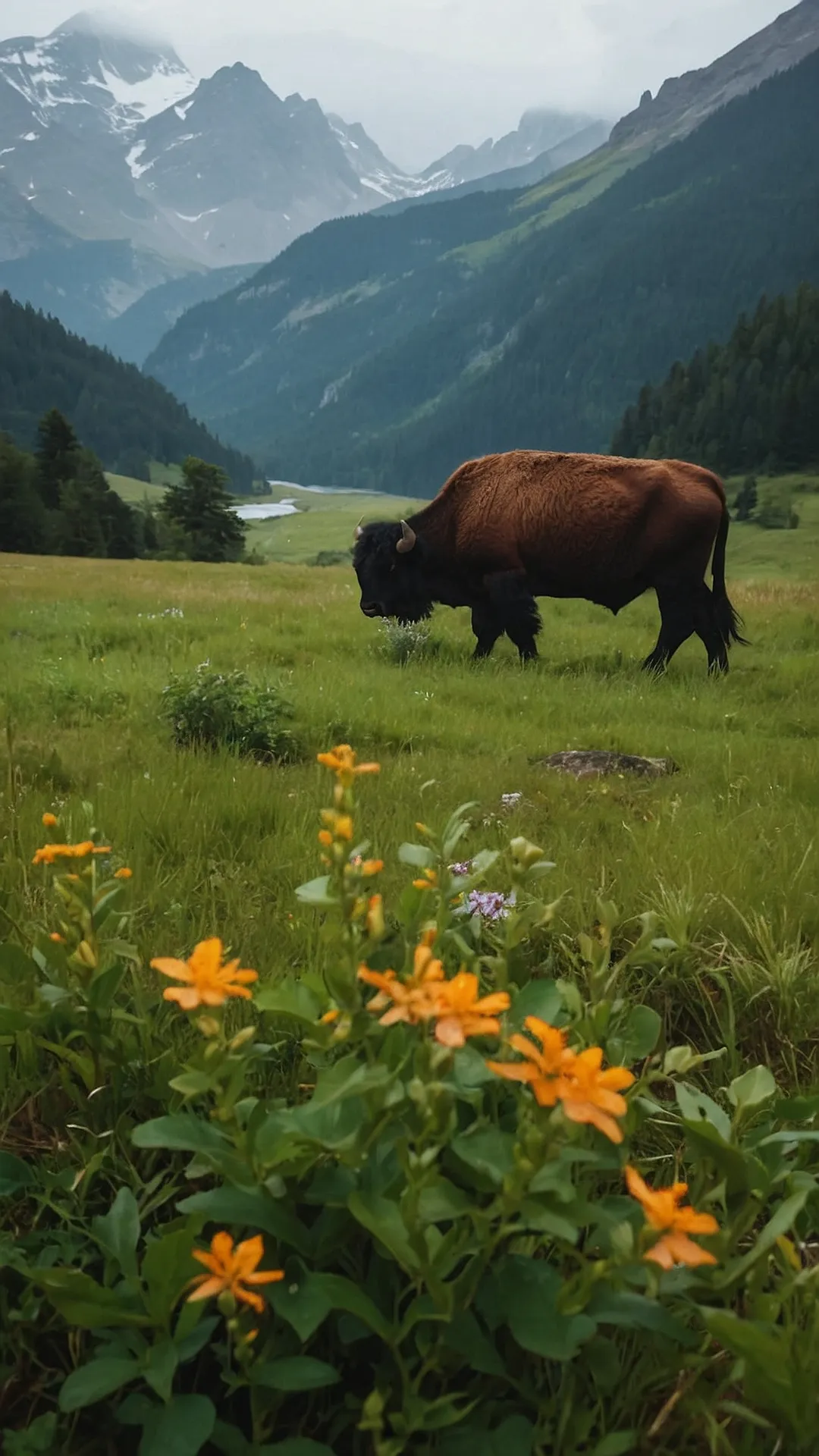 Bison's Grazing Grounds