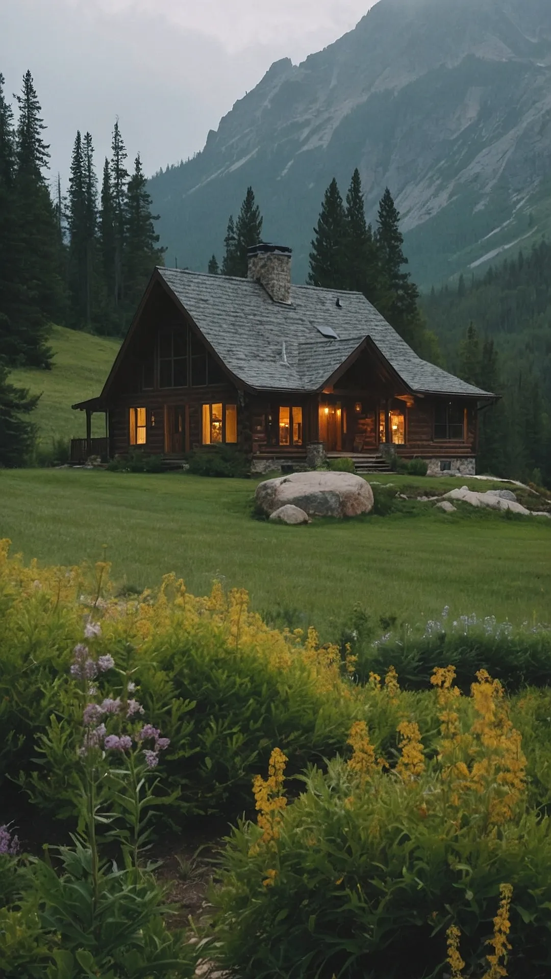 Cozy Cabin Living Aesthetic Mountain Home Ideas