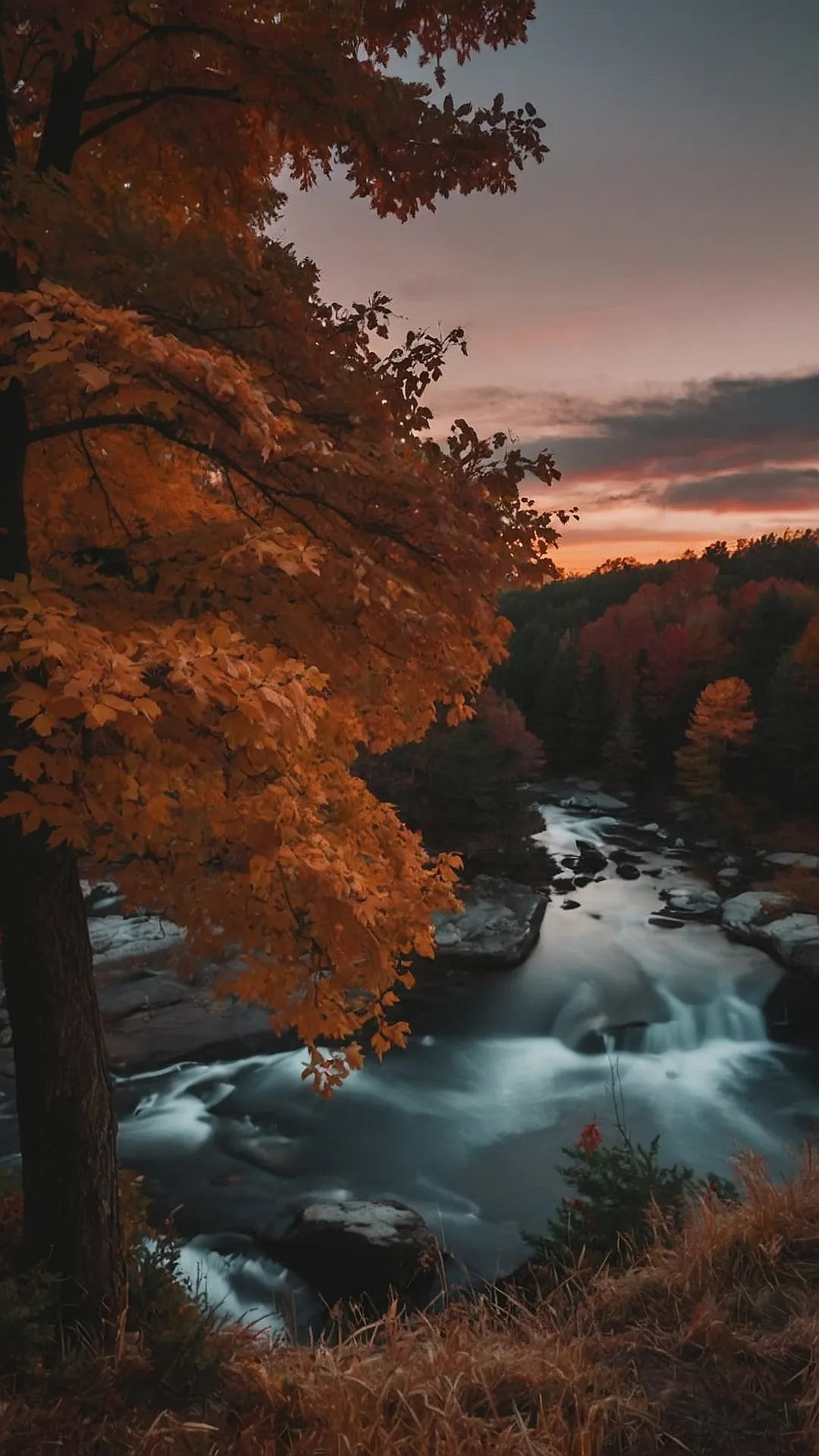 Flowing Fall: