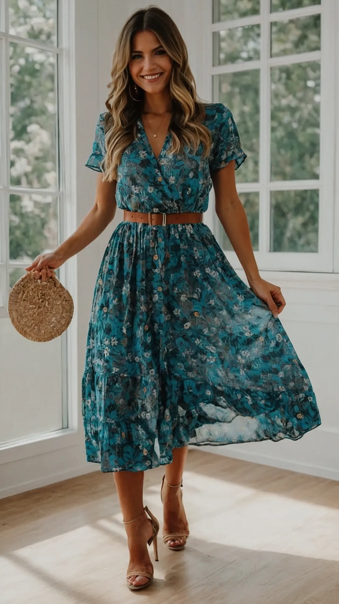 Brighten Your Wardrobe with Beautiful Floral Maxi Dresses