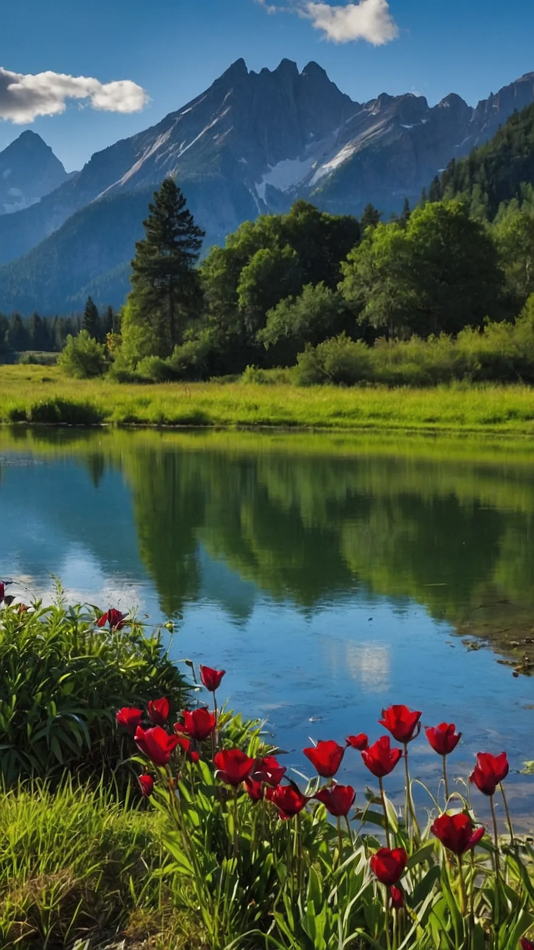 Crimson Reflections