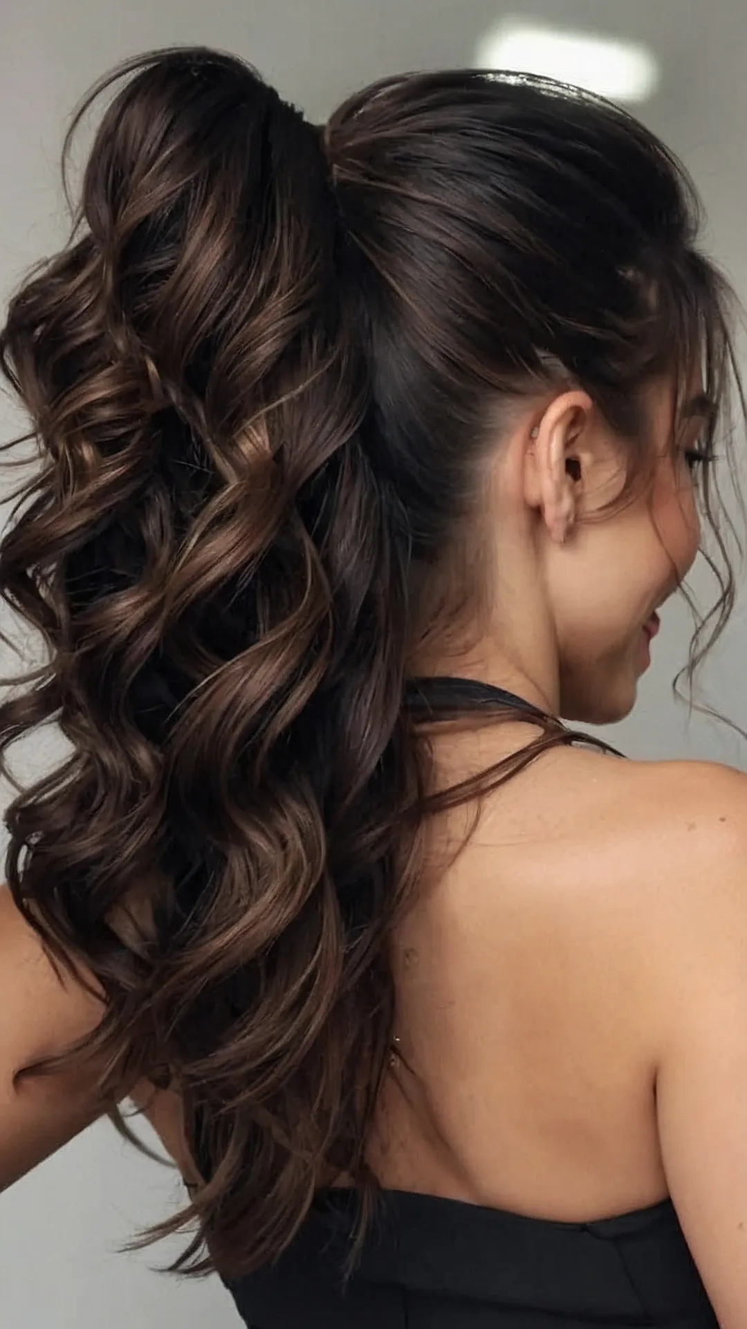 Curly Hairstyles:  Ponytail Perfection!: