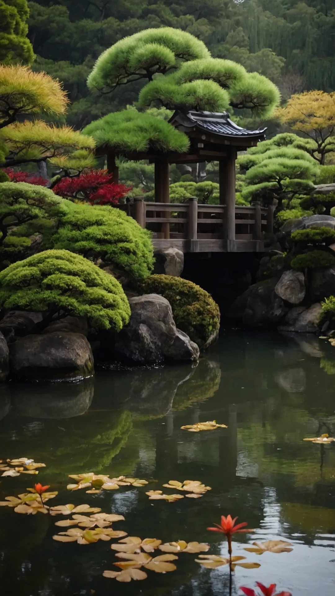 Pond Reflections: