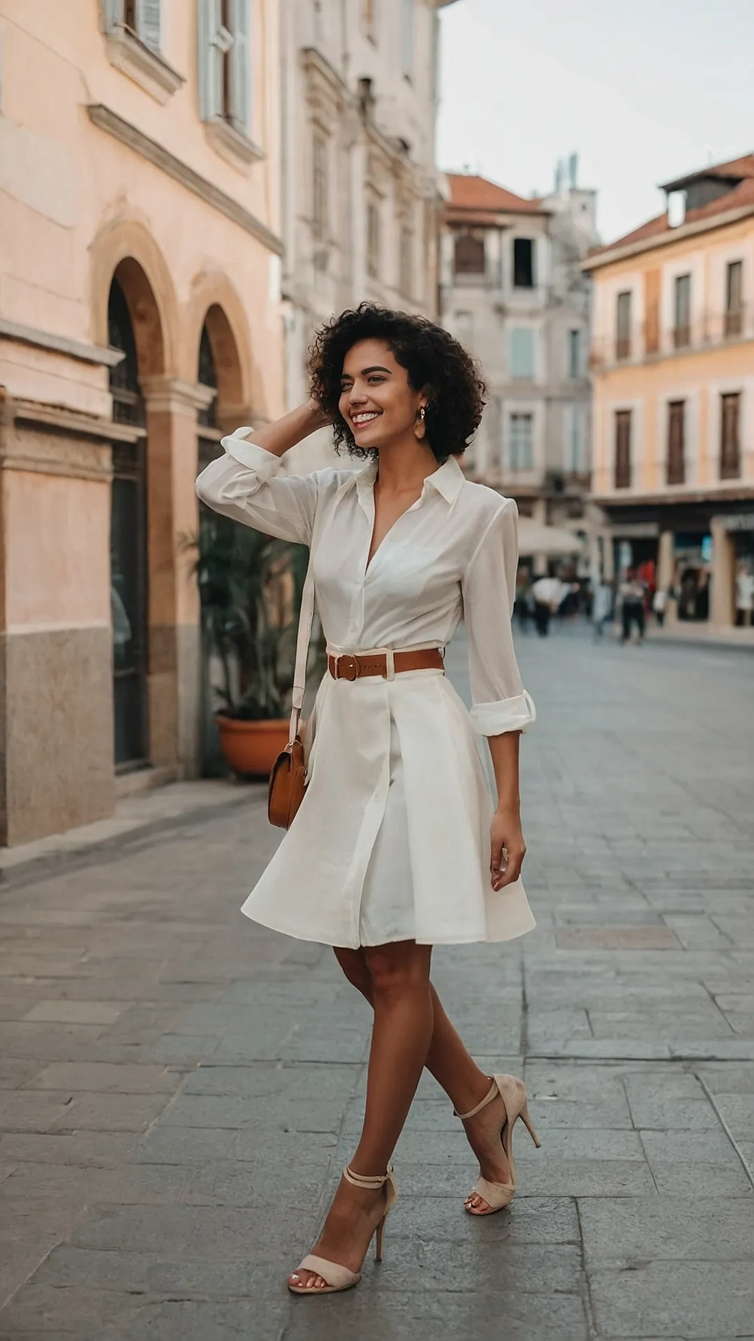 Chic & Easy: The White Dress That Says
