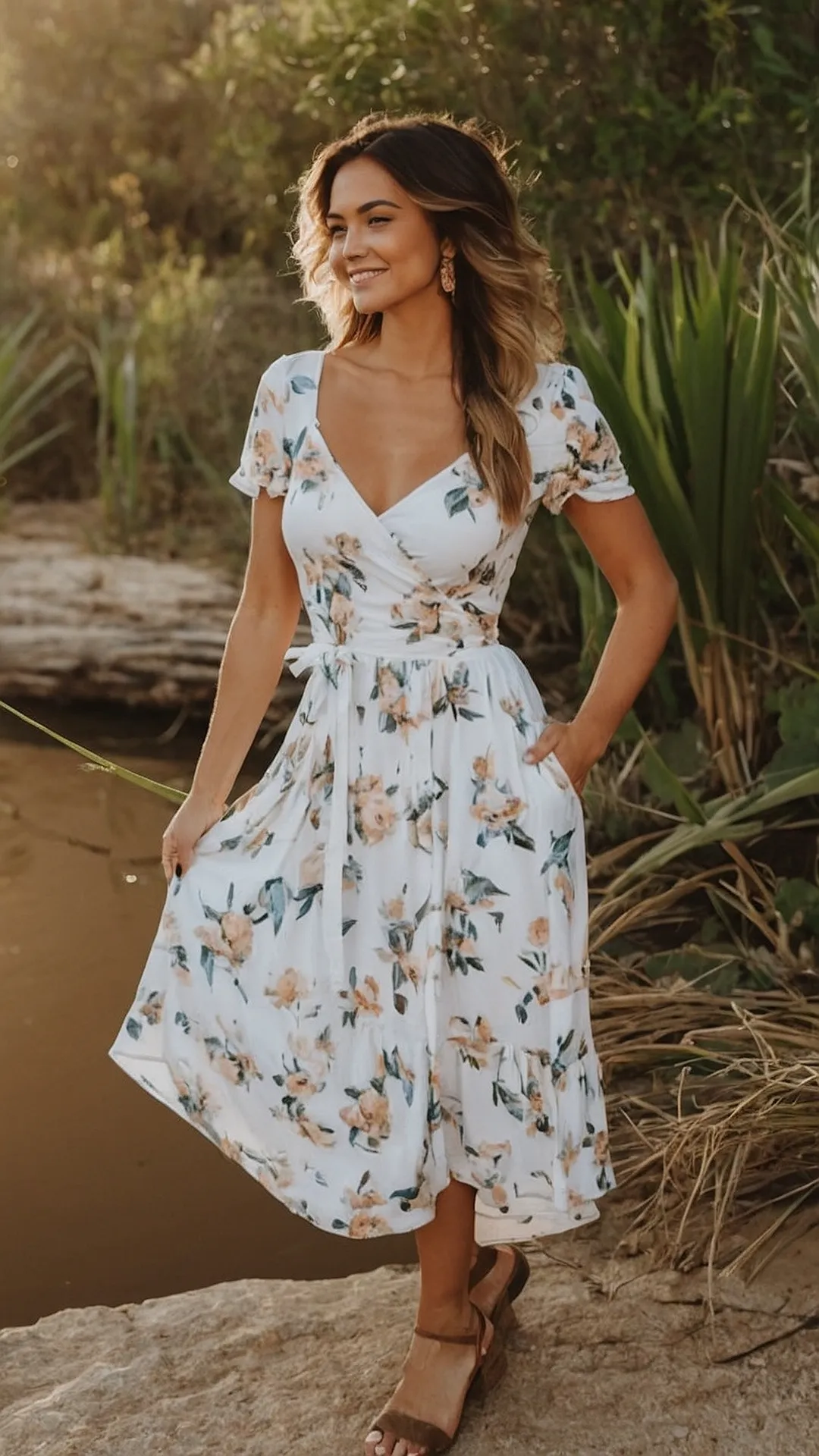 Effortlessly Stylish Maxi Floral Dress Ideas for Summer