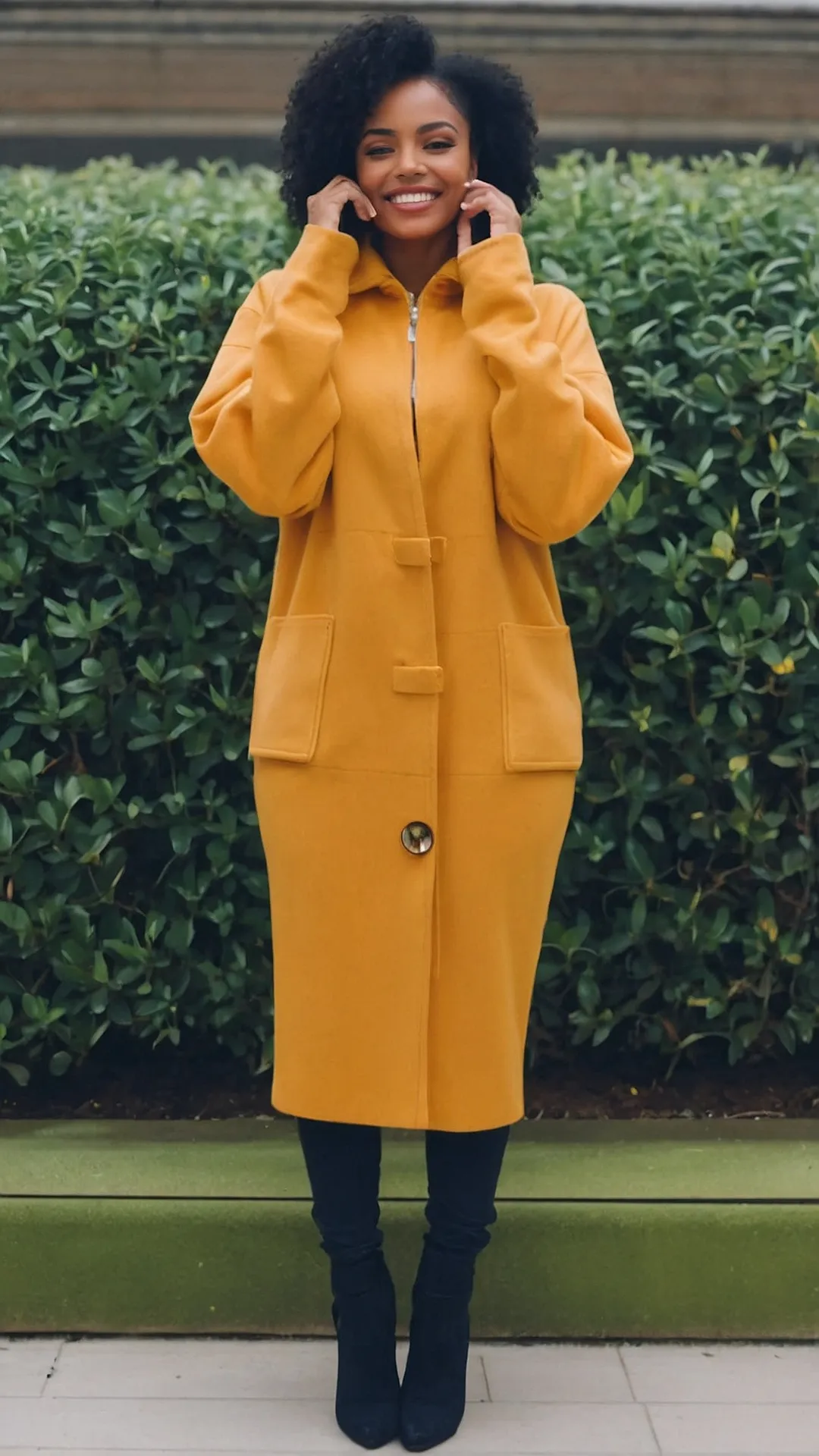 Chic Ladies Outfits: Mustard Dreams