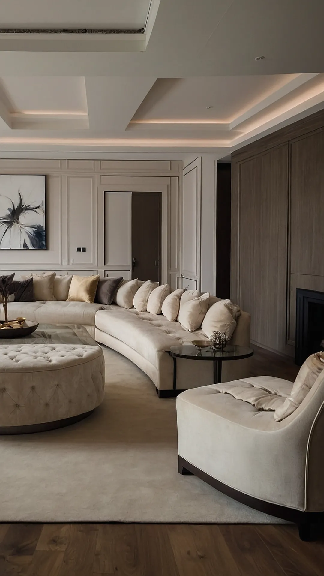 Living Large: A Luxury Living Room Fit for a King (or Queen!)