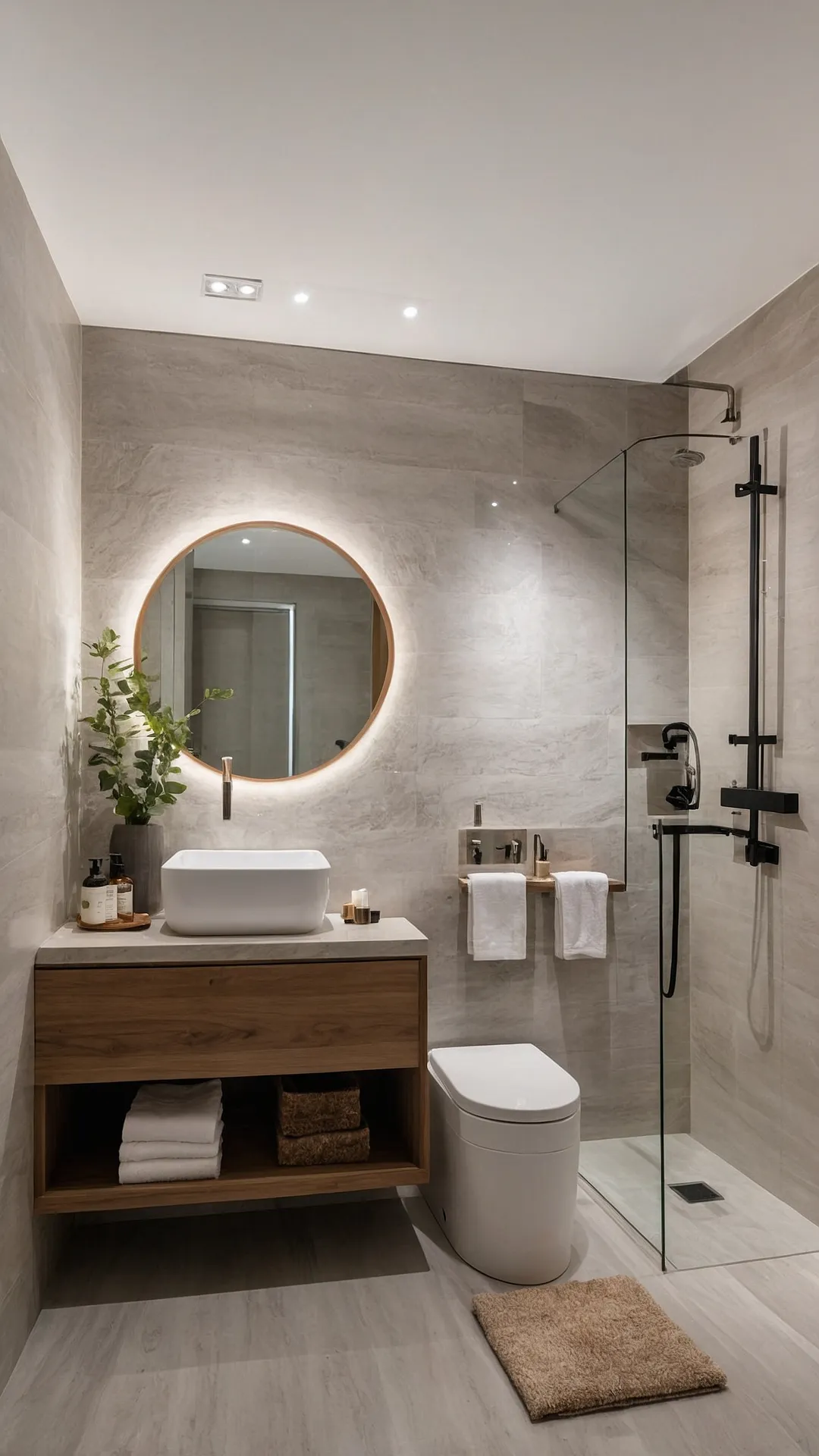 Sleek Shower Spaces