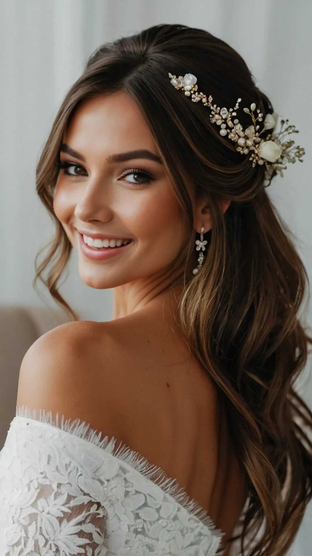 Bridal Hair Sparkle