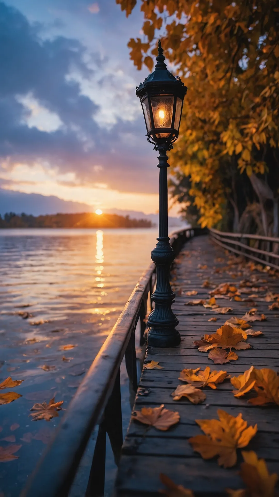 Illuminated Sunset Spectacle