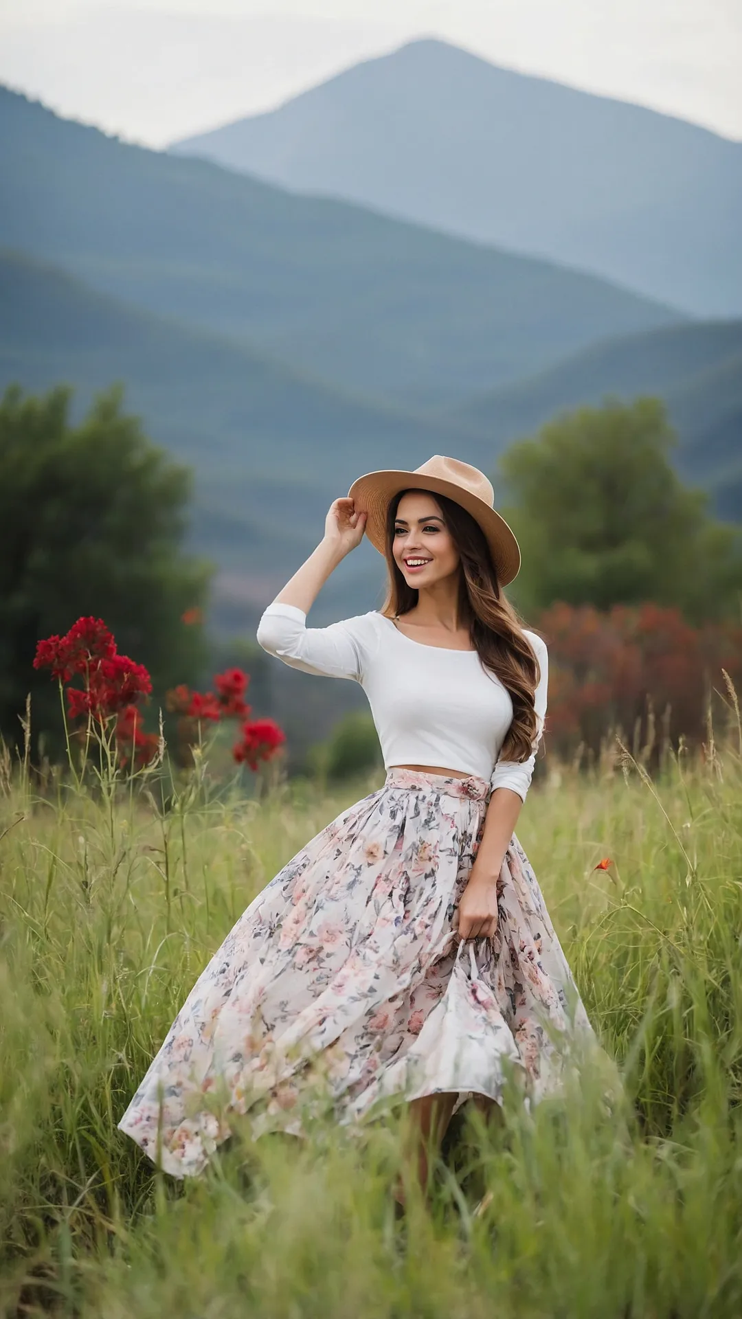 Skirt Swish, Sun Kissed