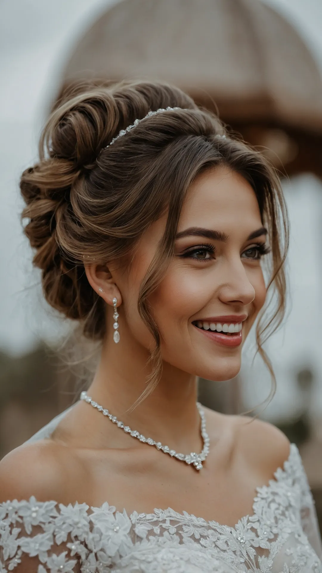 Wedding Day Waves: Brunette Edition