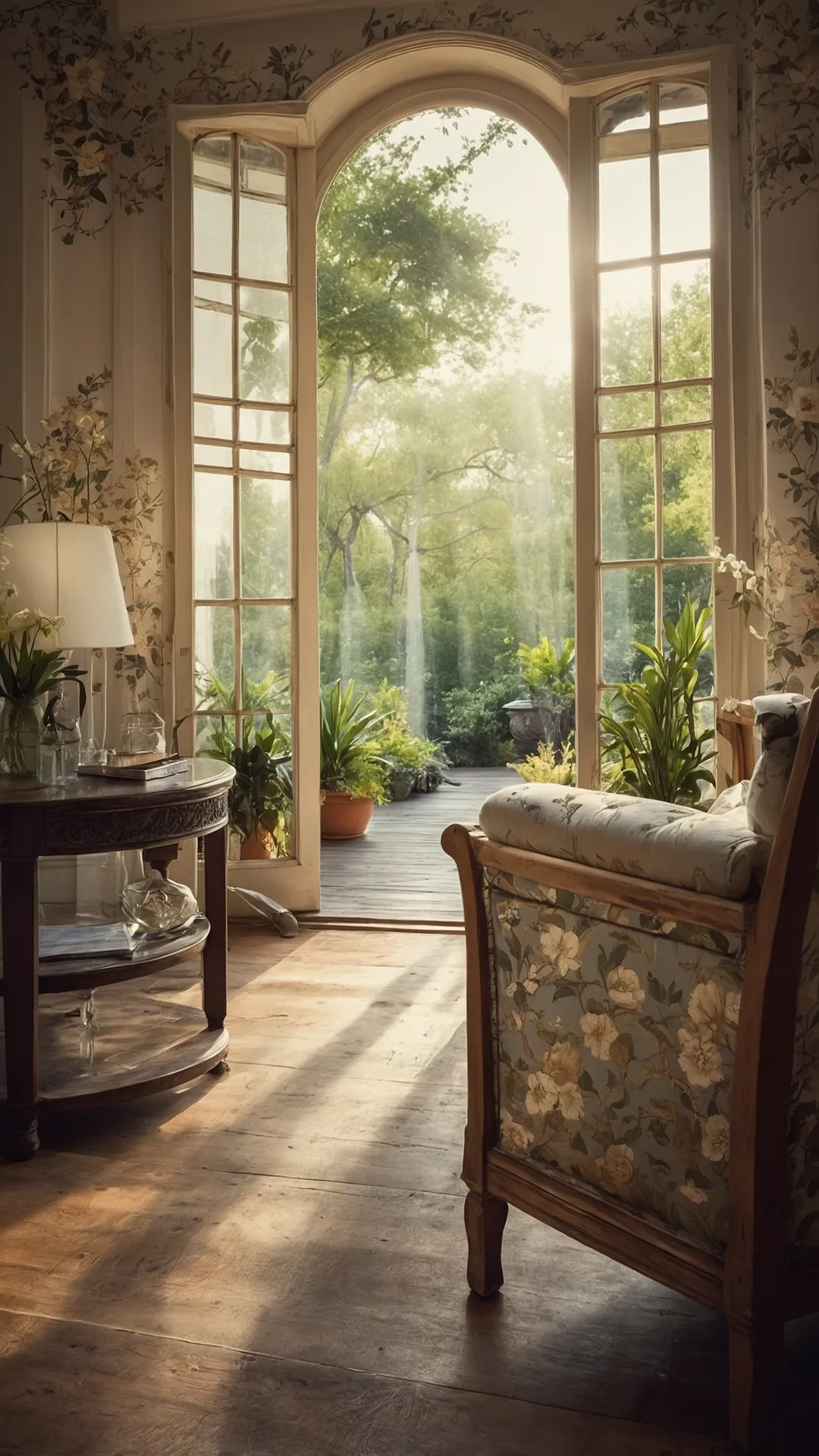 Floral Window Flourish