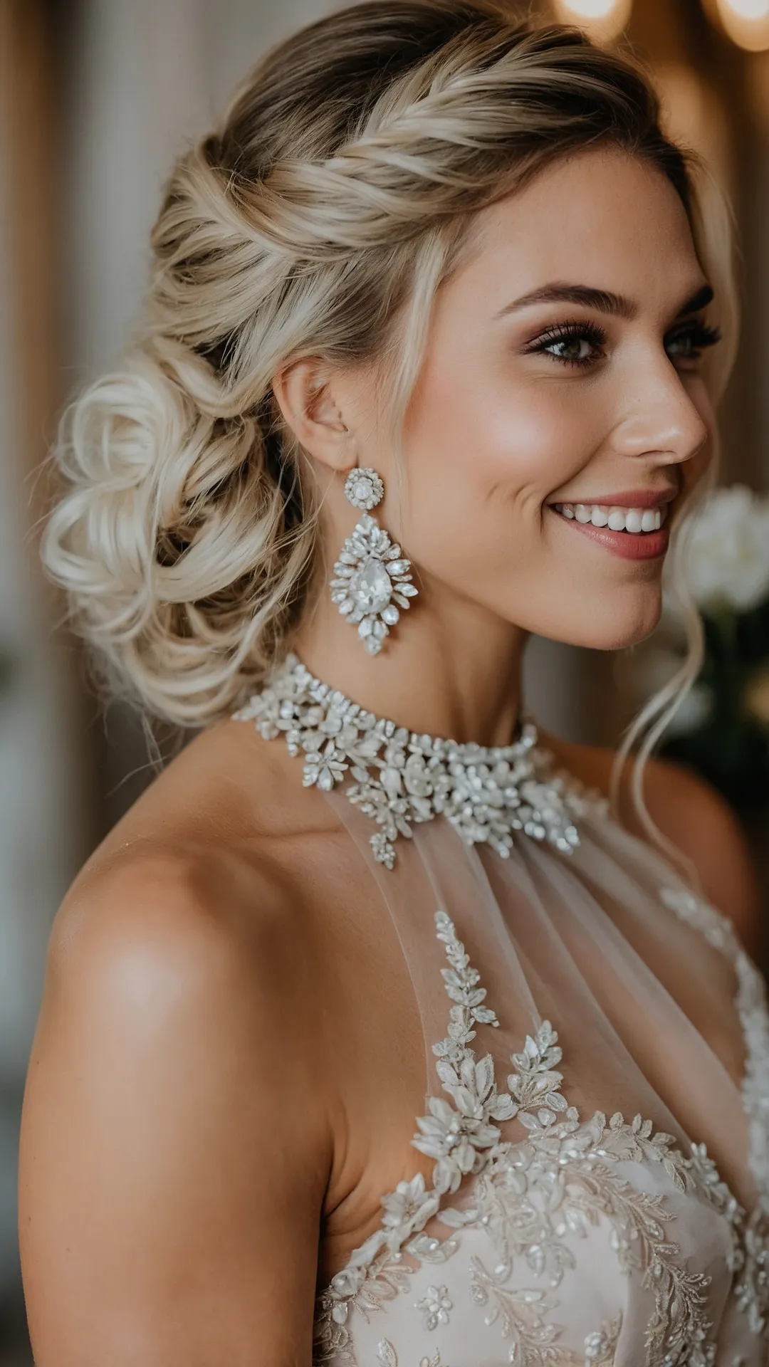 Glamorous Mid-Length Strands