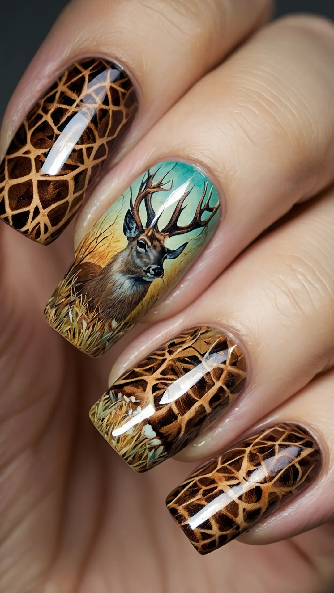 Woodland Whimsy Mani