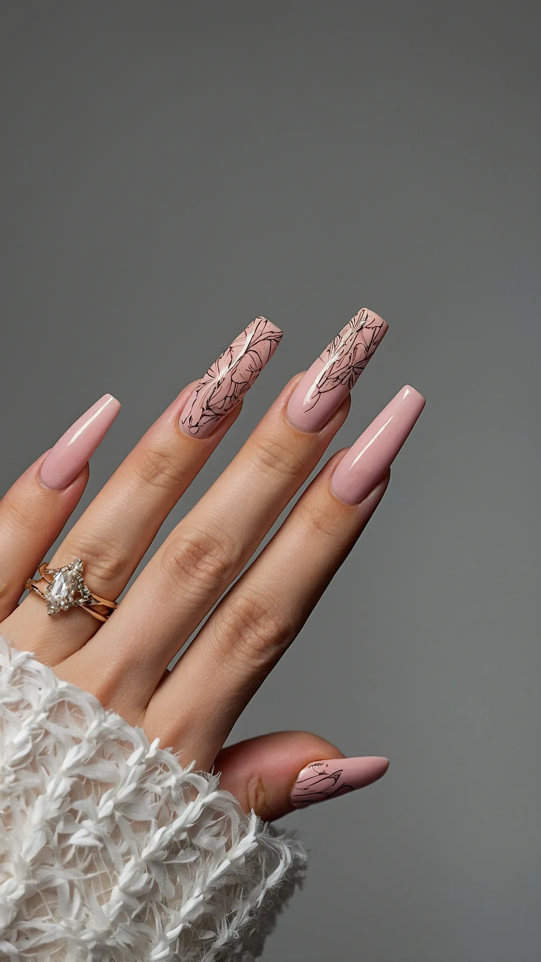 Casket Couture Nails