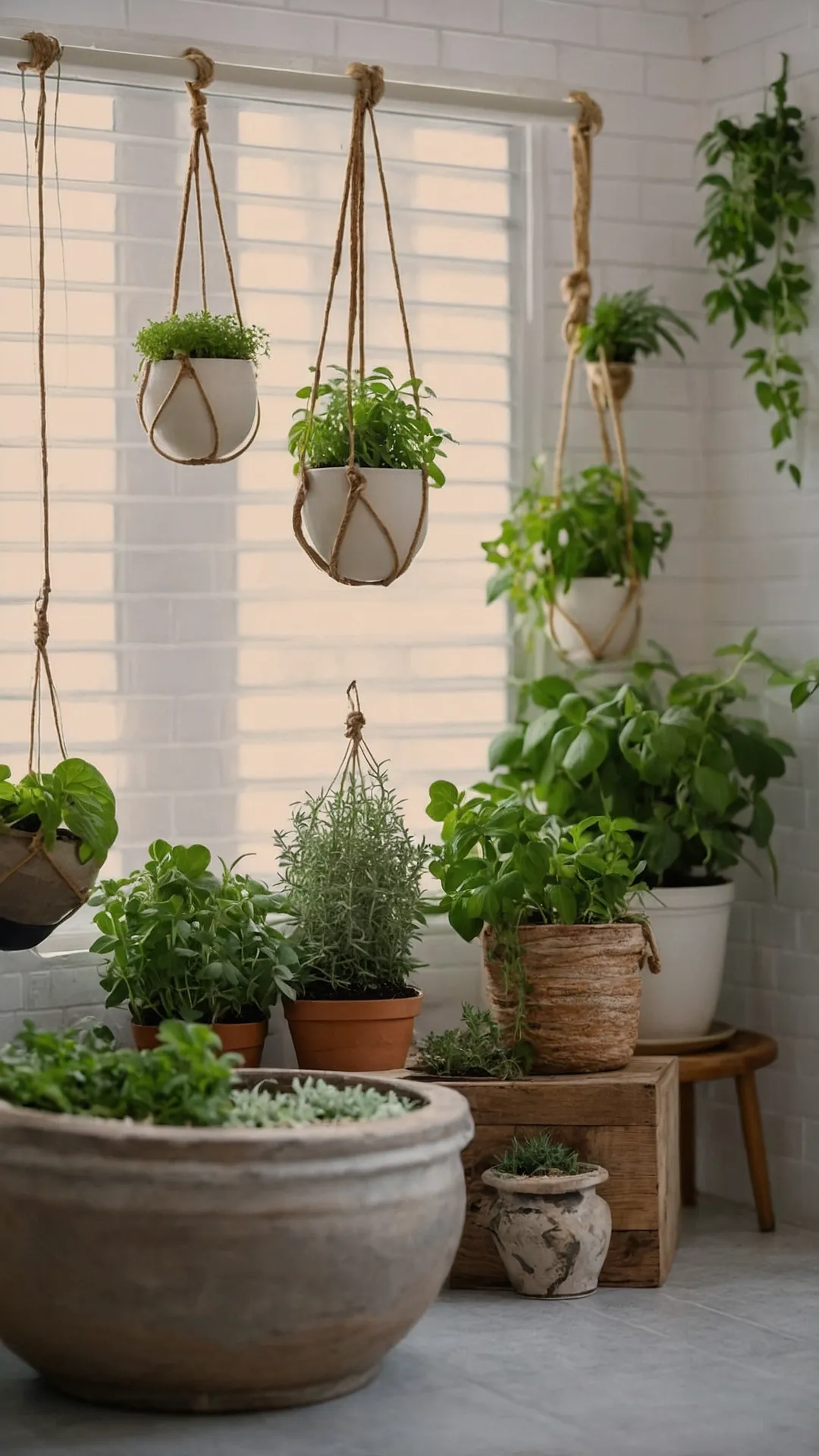 Windowsill Wonders: Festive Greens