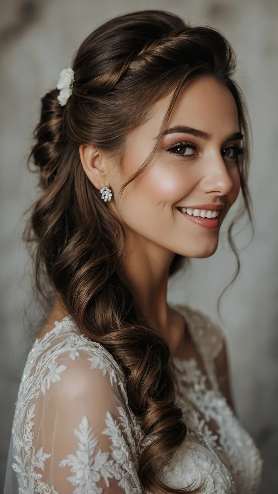 Graceful Wedding Tresses