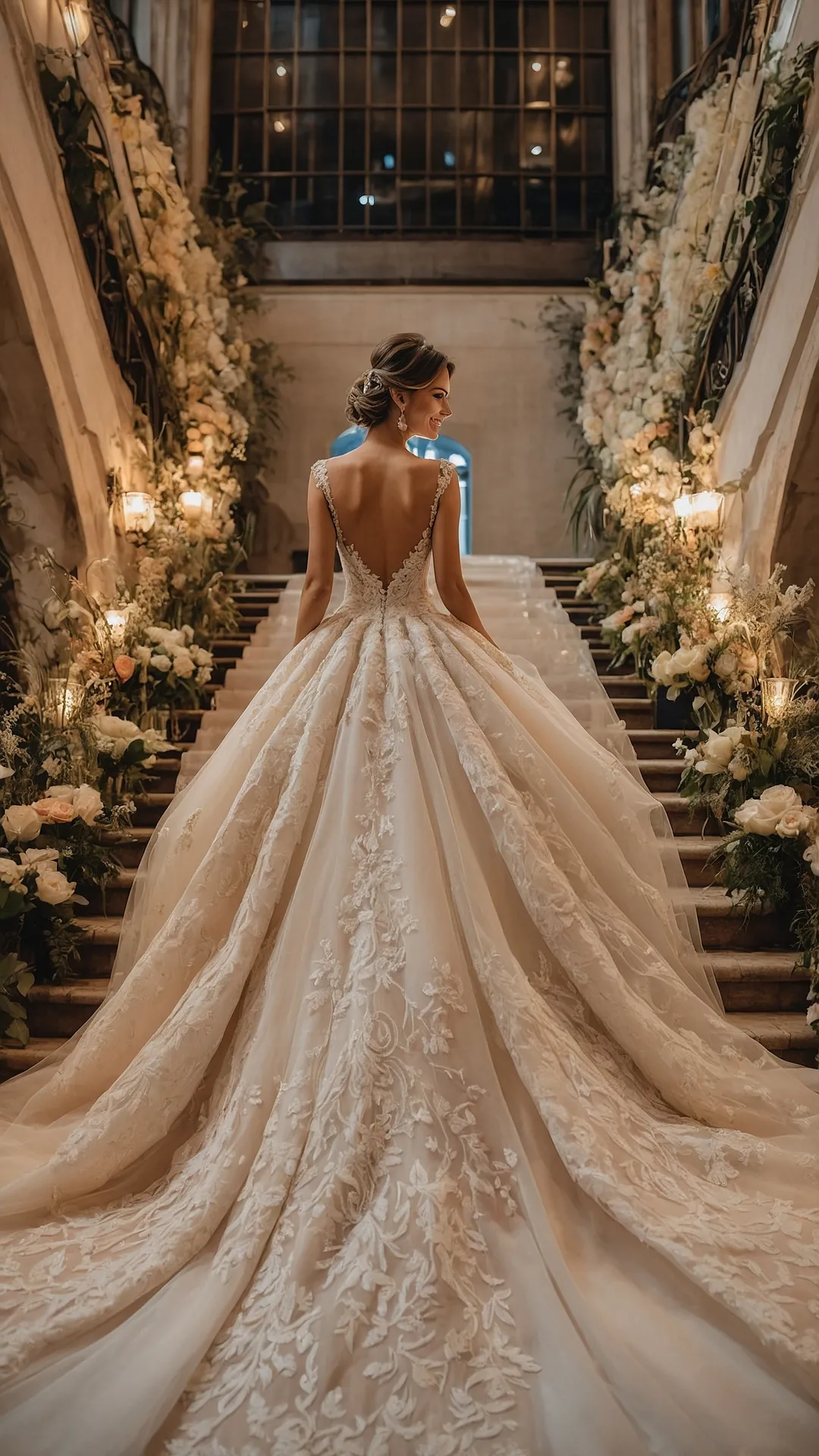 Opulent Gold Gown