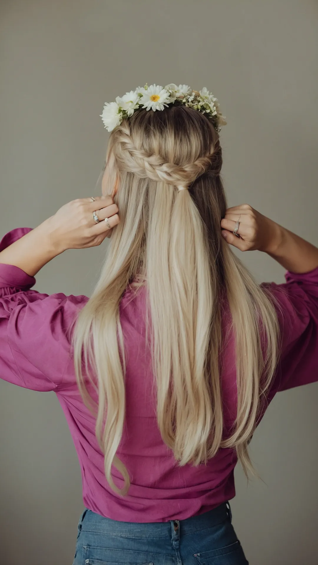 Festive Flowing Strands