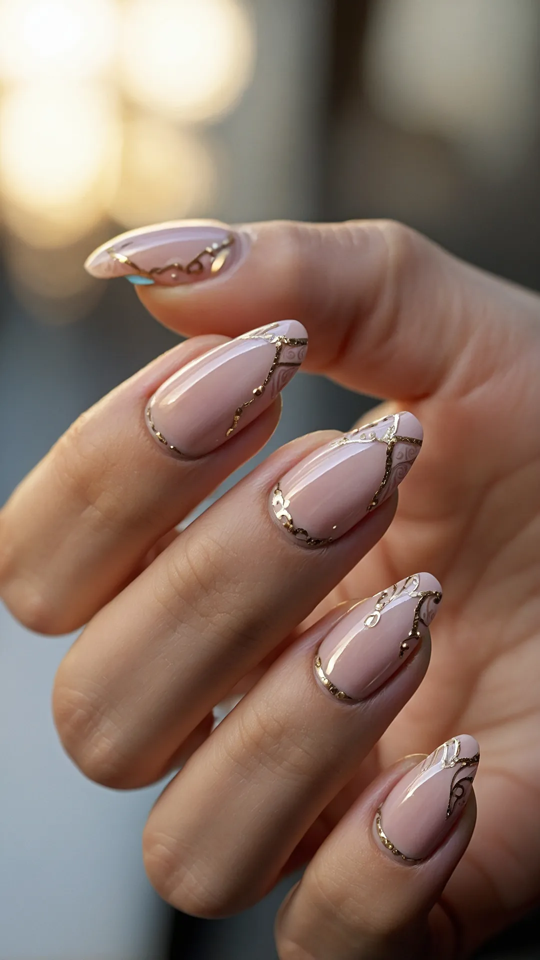 Checked In Nails