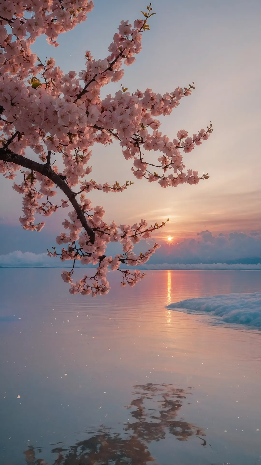 Sunset Floral Hues