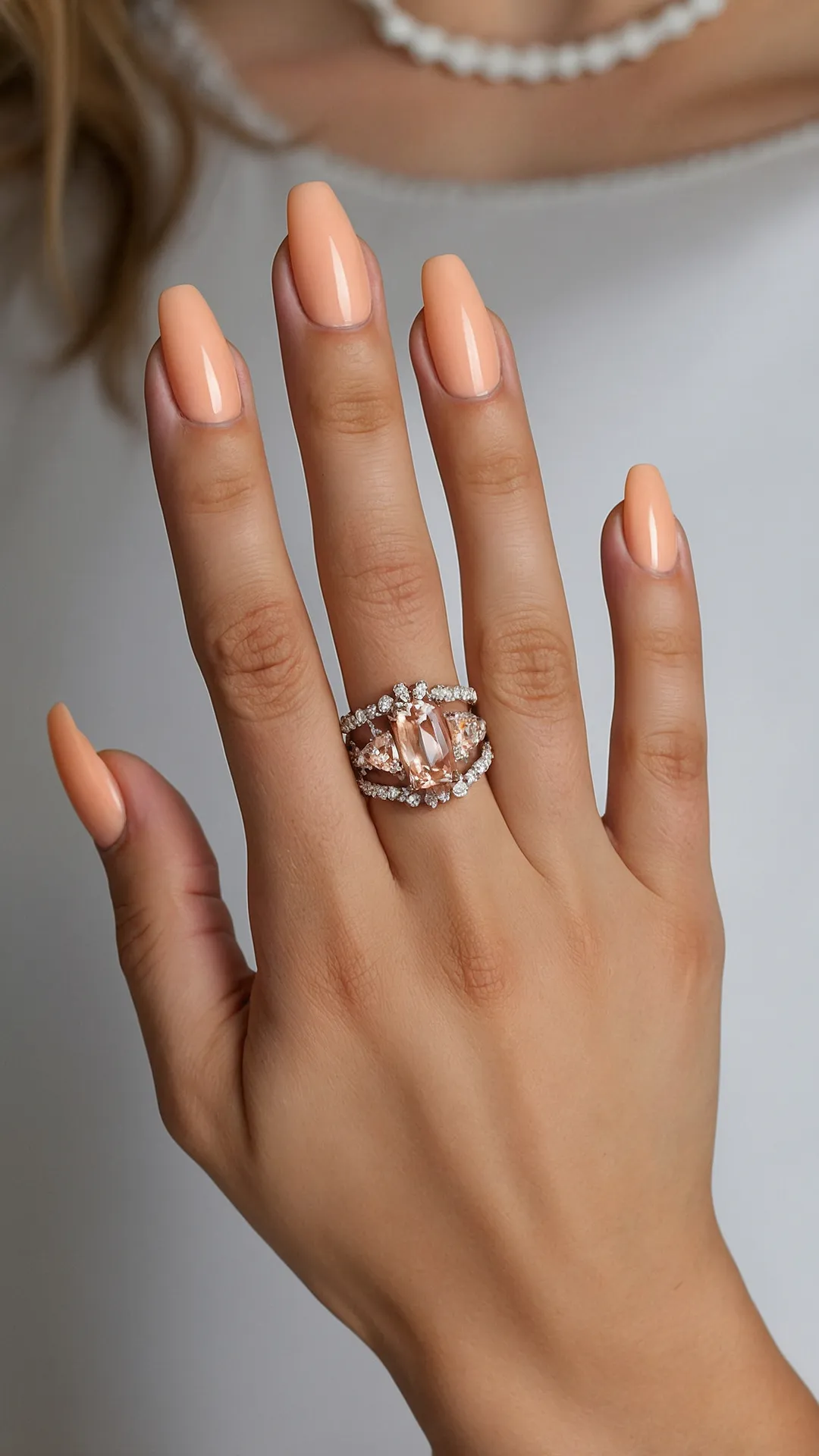 Golden Peach Tips
