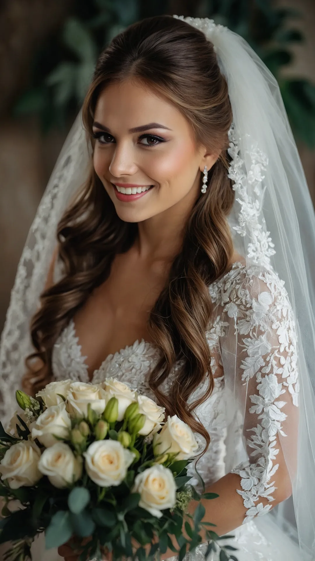 Veil & Vine Updo
