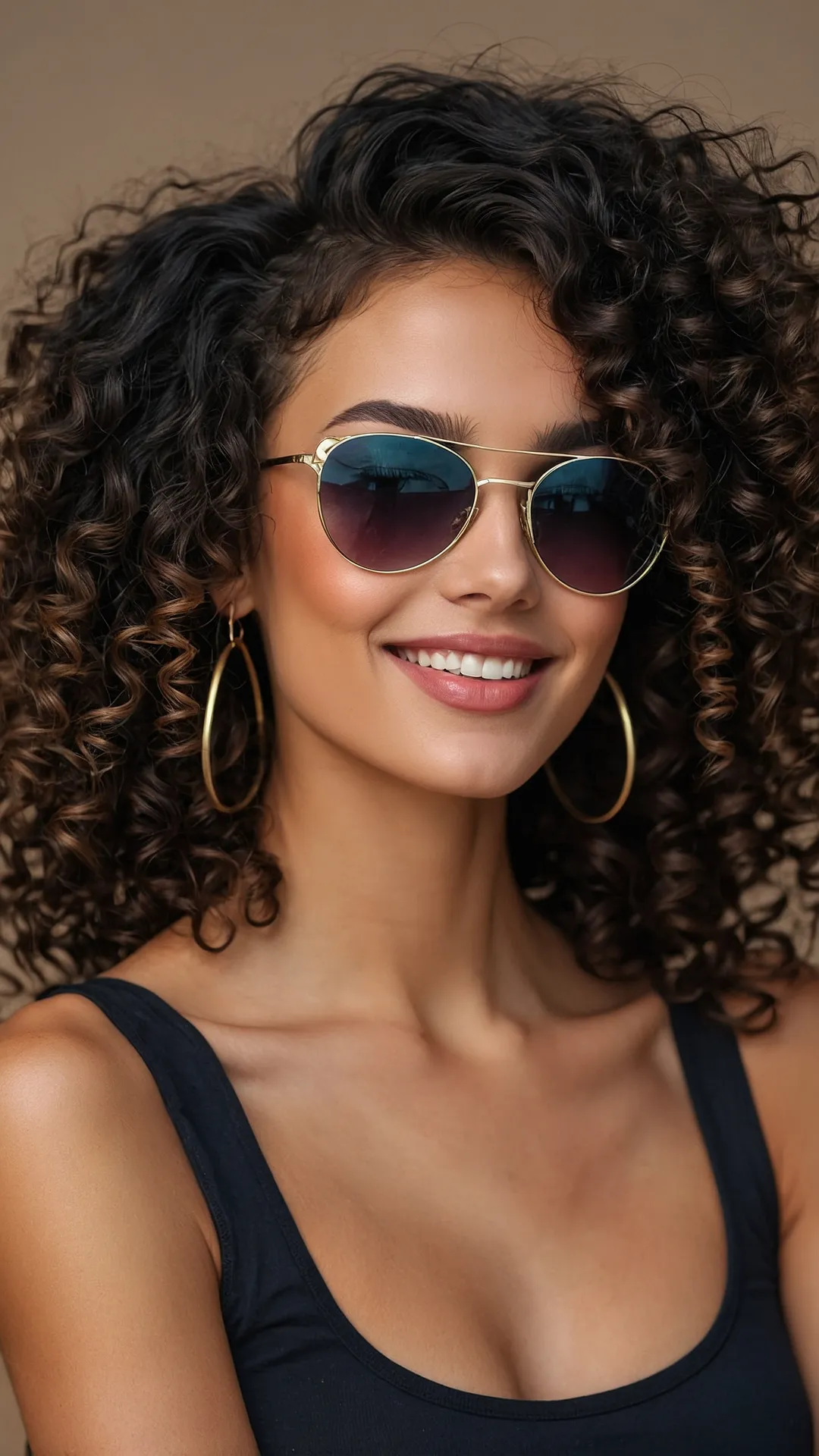 Bangs: The Curly Addition