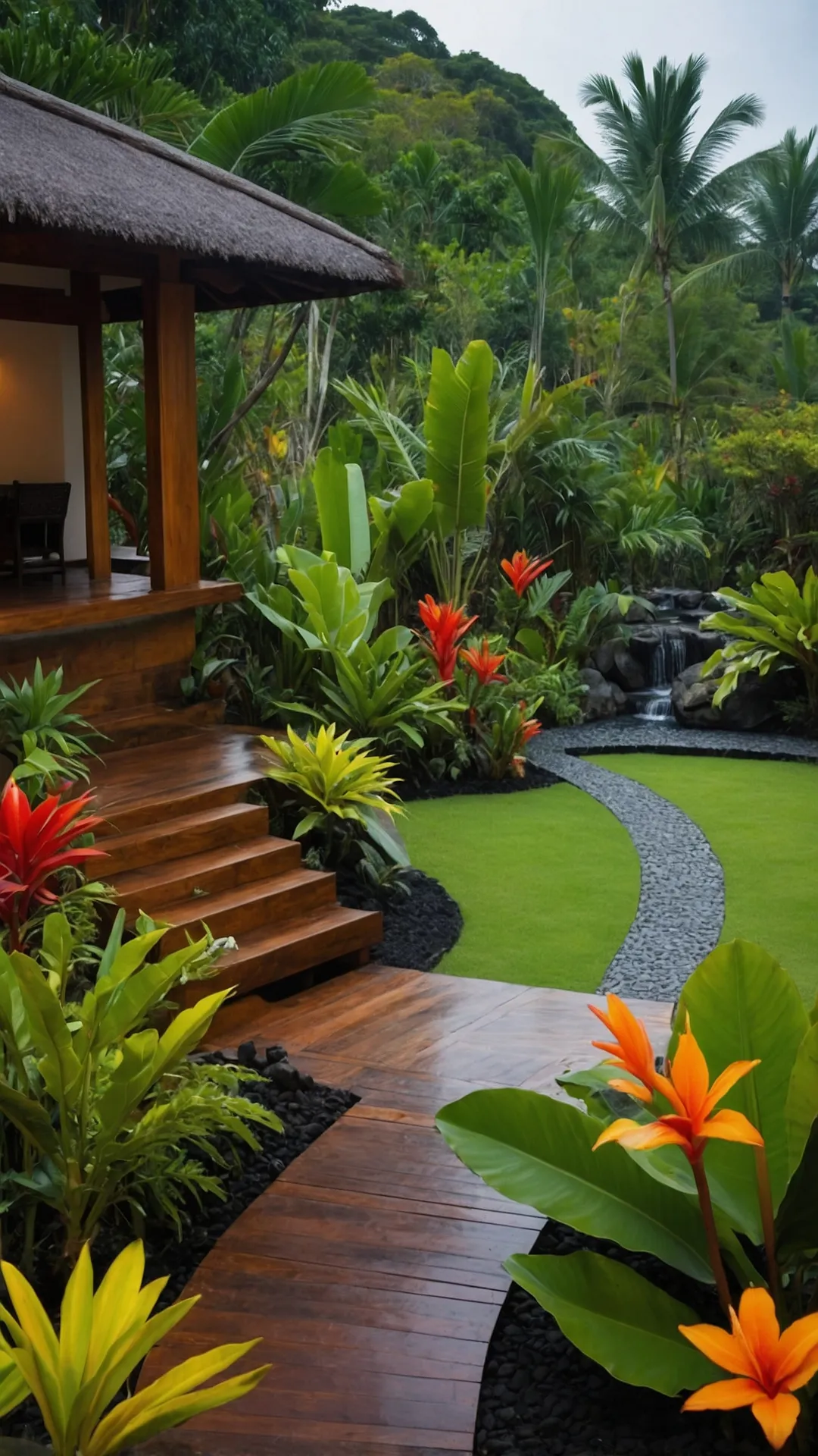 Tropical Garden Takeover