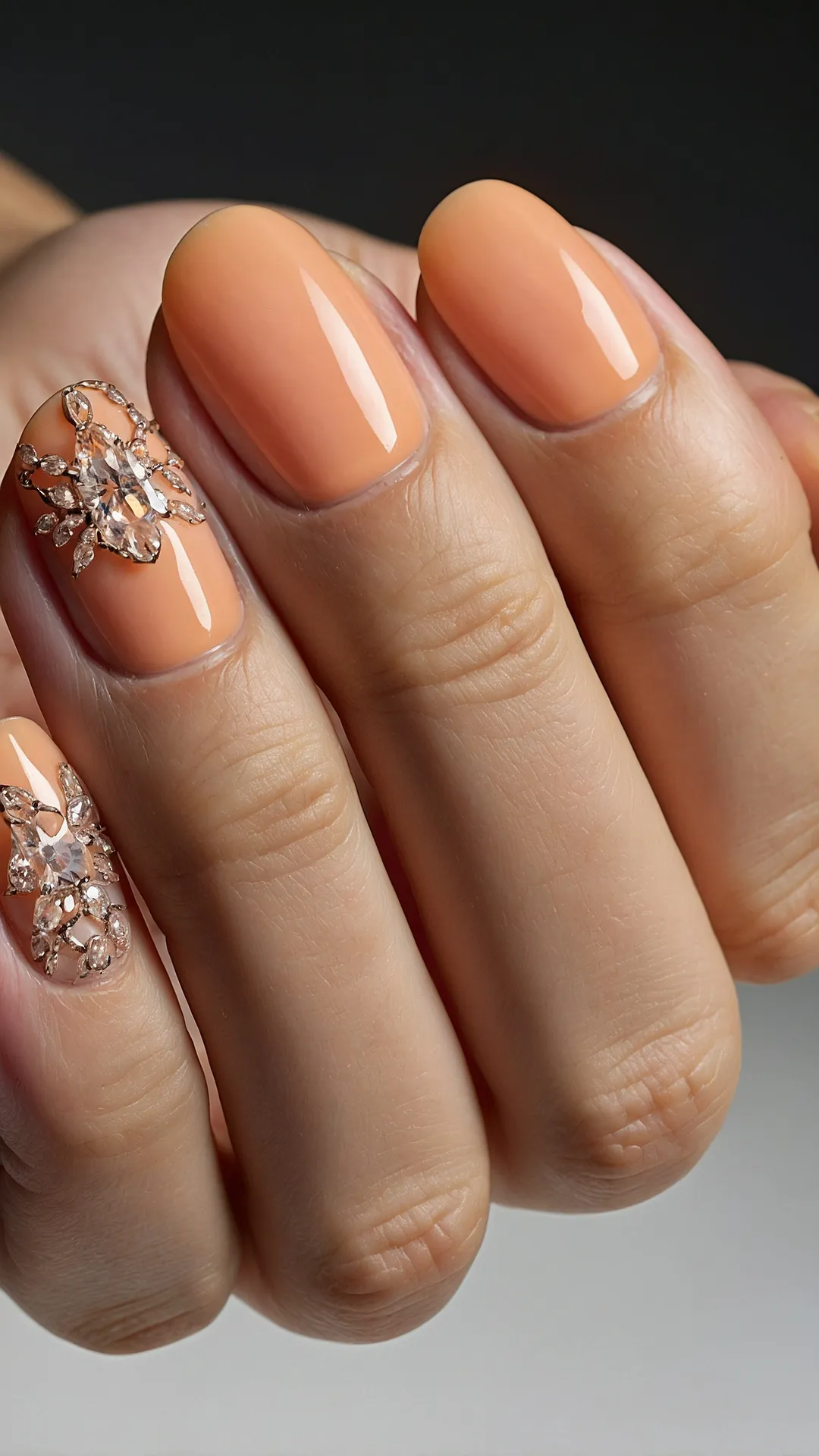 Sweet Peach Mani