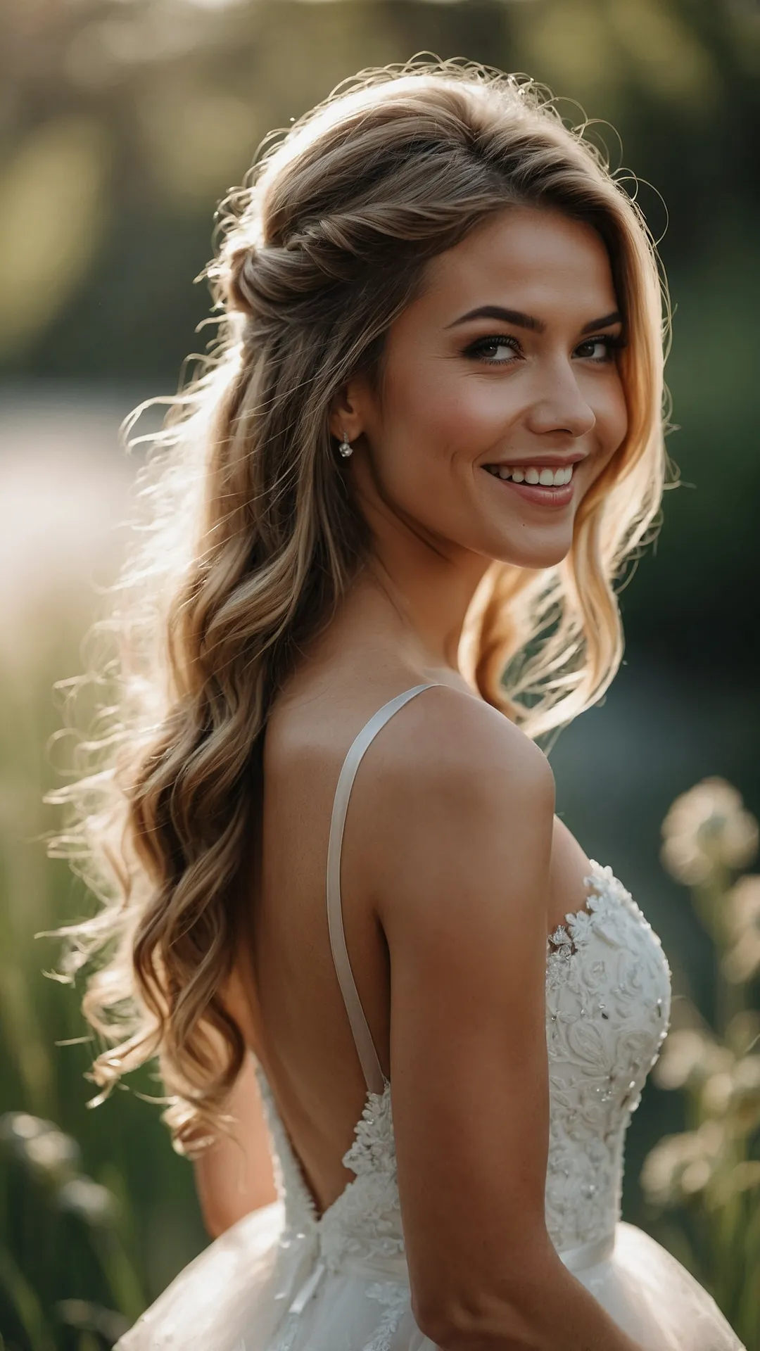Chic Daytime Bridal 'Do