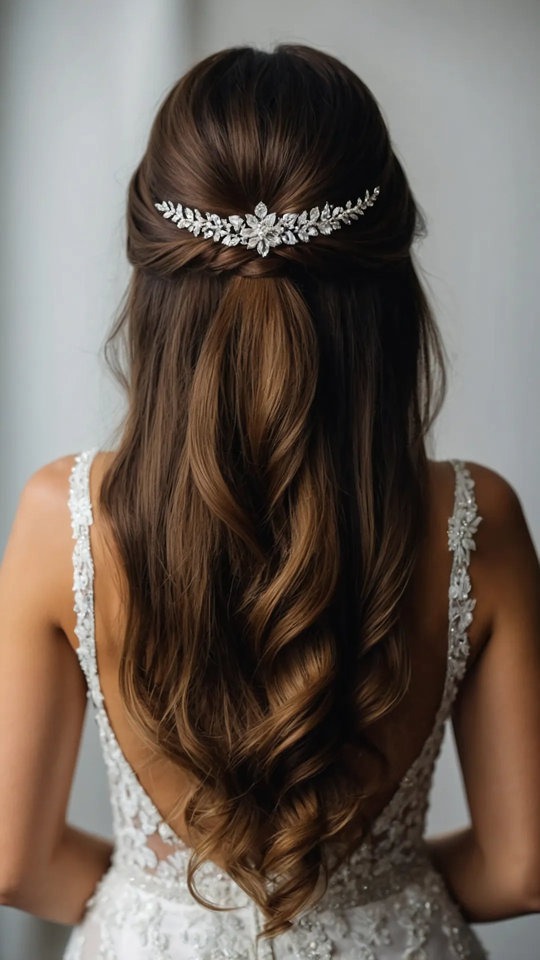 Sleek or Spiraled: Bridal Hair