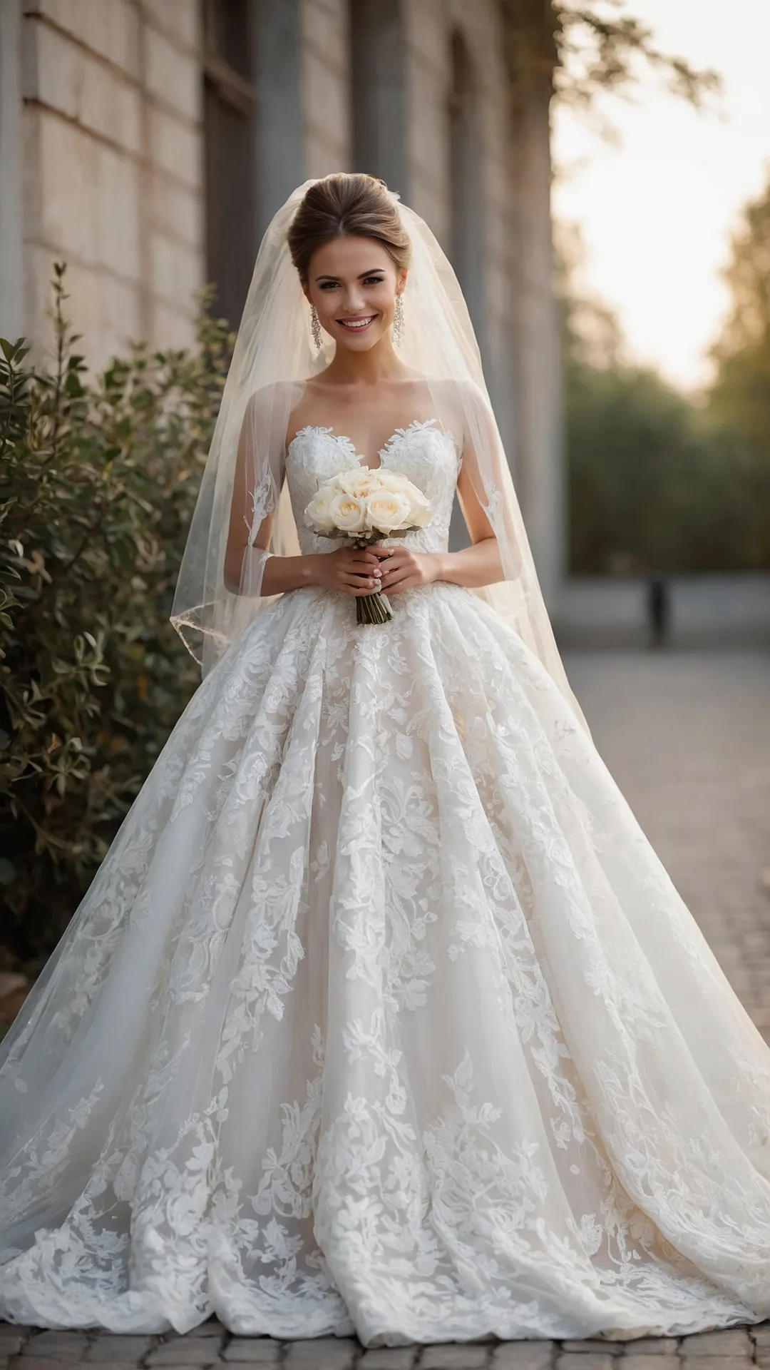 Enchanted Winter, Radiant Bride