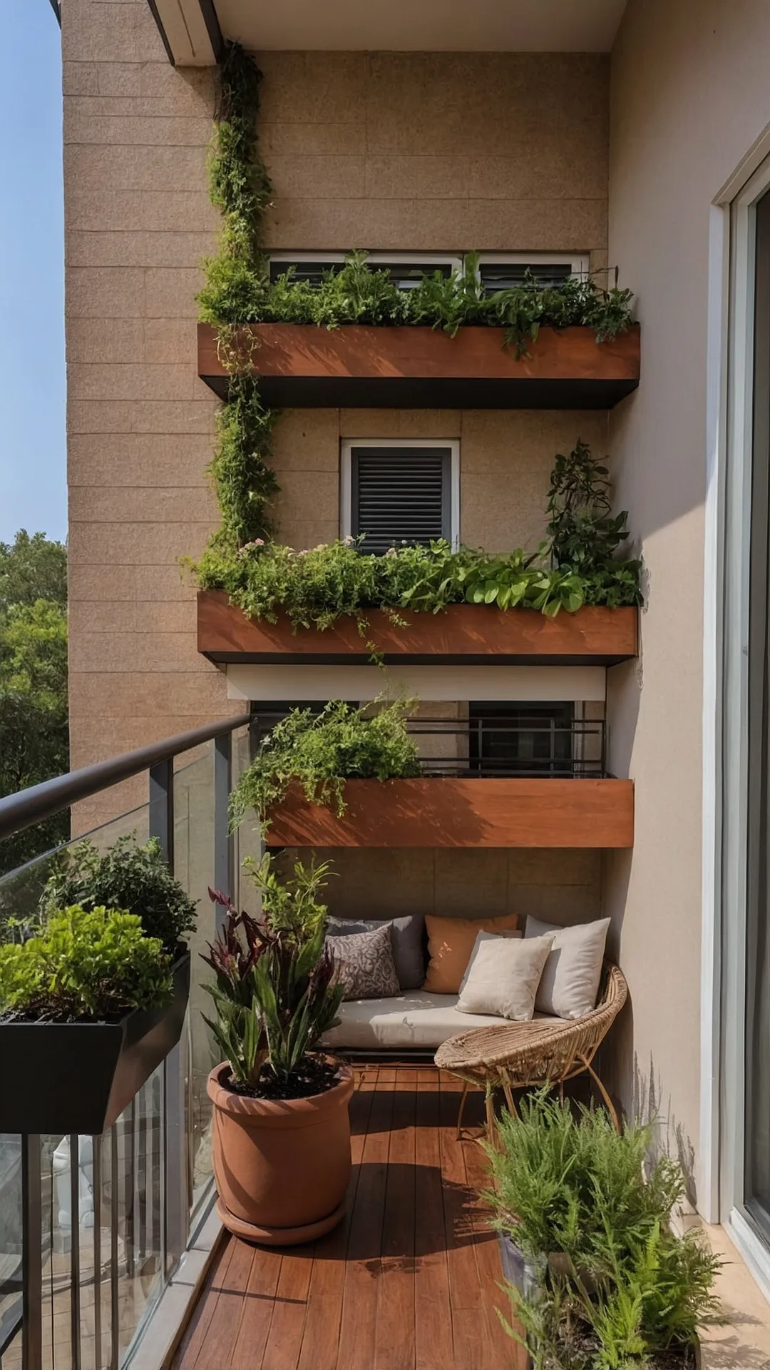 Balcony's Secret Garden