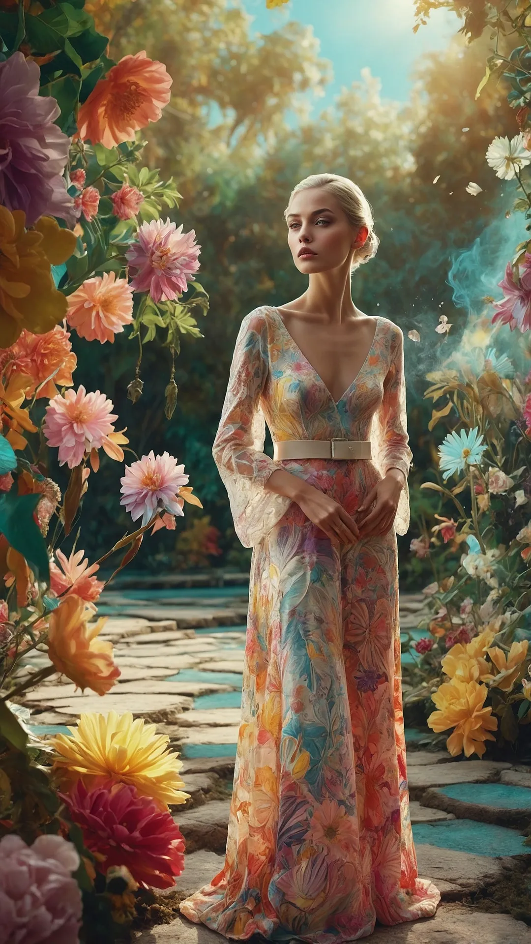 Her Living Canvas