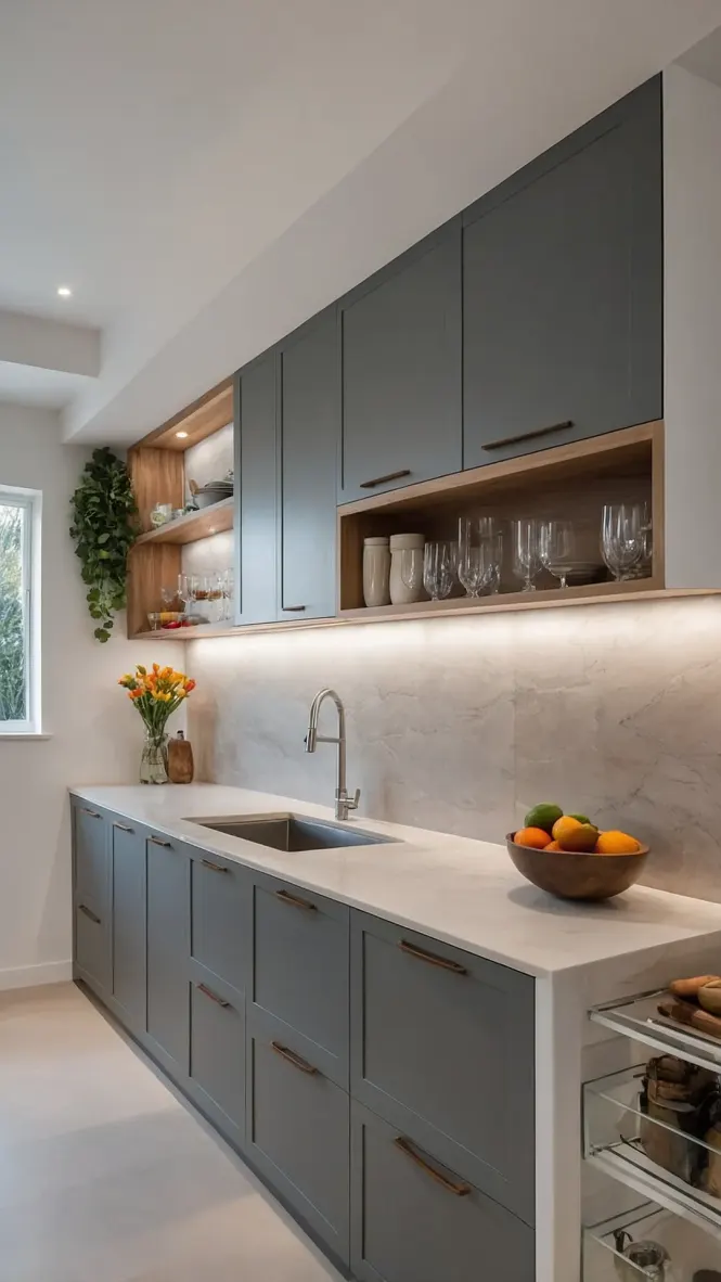 High-Tech Kitchen Hangout