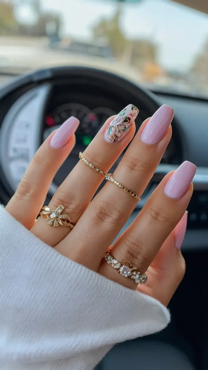 Peachy Perfect Nails