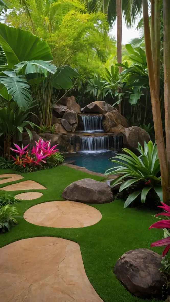 Waterfall Oasis: