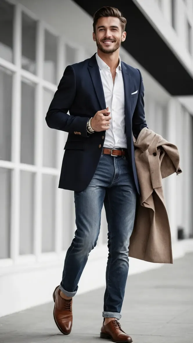 Blazer Power: Jeans Transformed