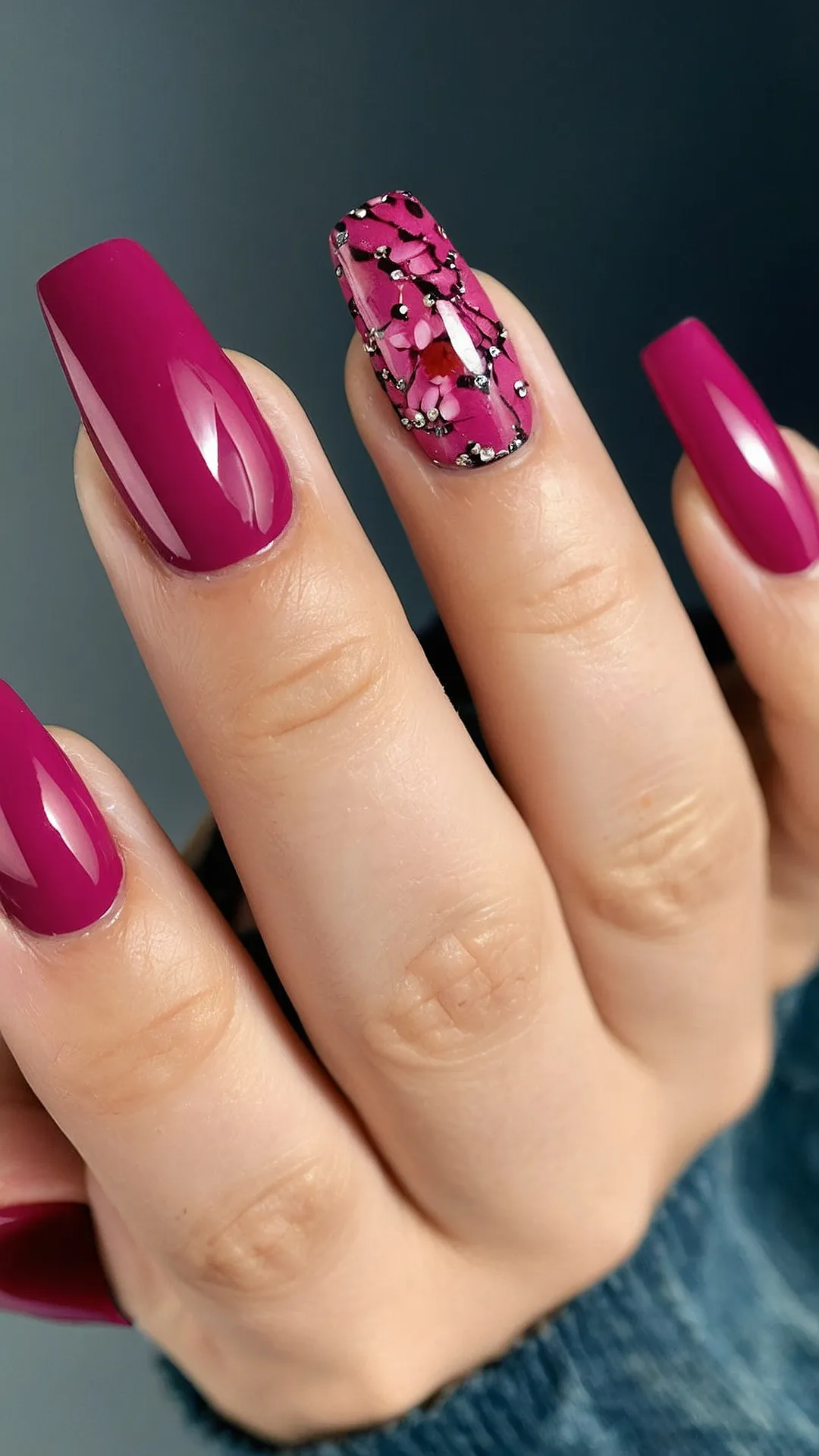 Pink Paradise Nails