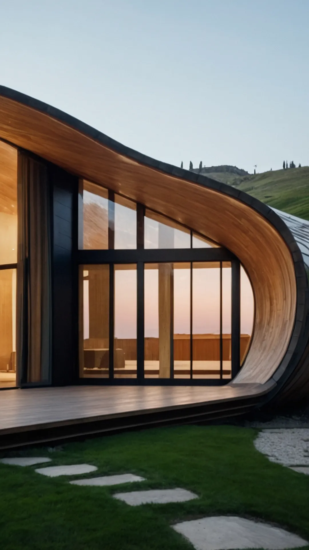 Arch & Aqua: Where Curves Meet the Water's Edge