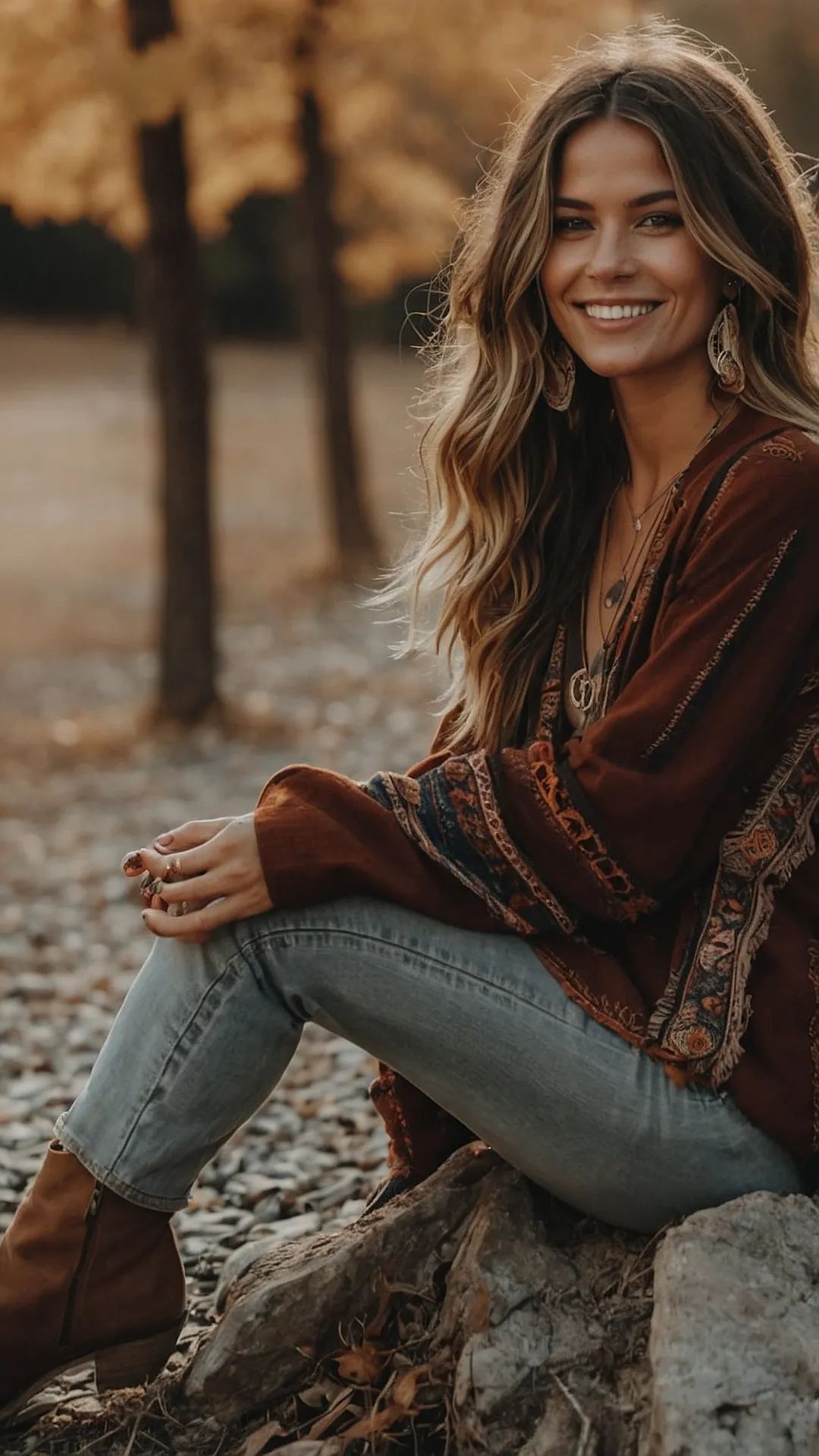 Boho Babe, Fall Vibes: