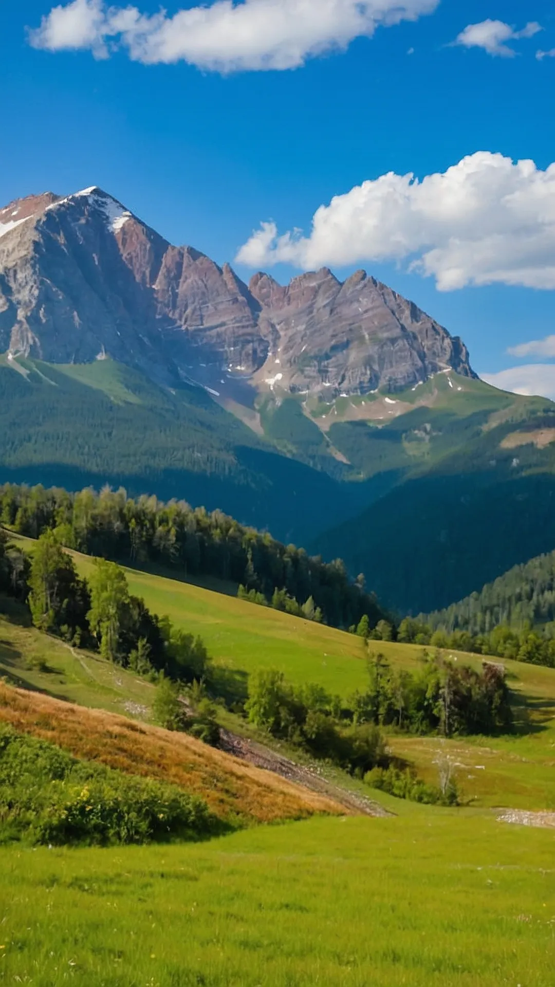 Mountain Majesty: Where the Sky Meets the Earth: